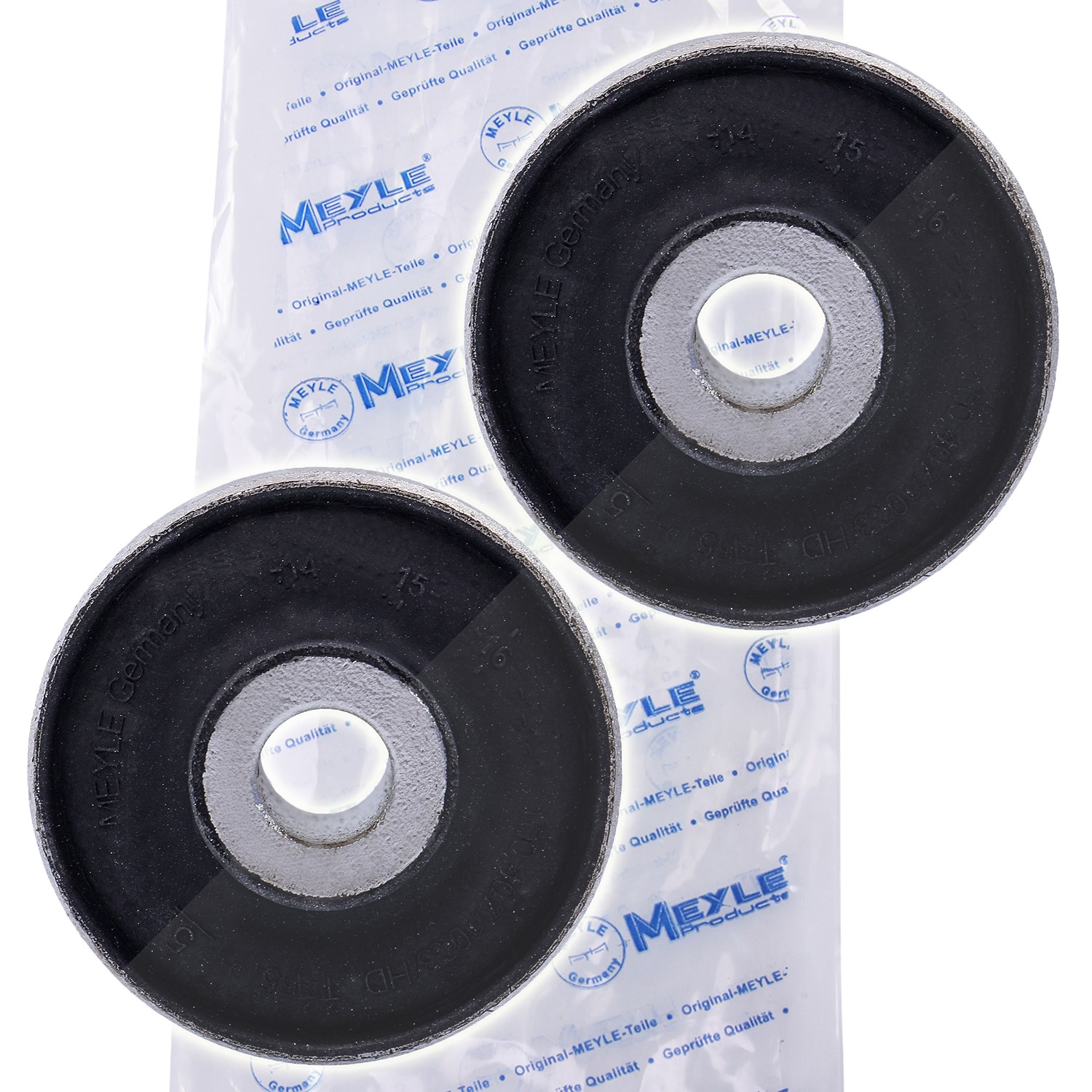 Meyle 2x Querlenkerlager vorne [Hersteller-Nr. 1004070073/HD] für Audi, Skoda, Seat, VW