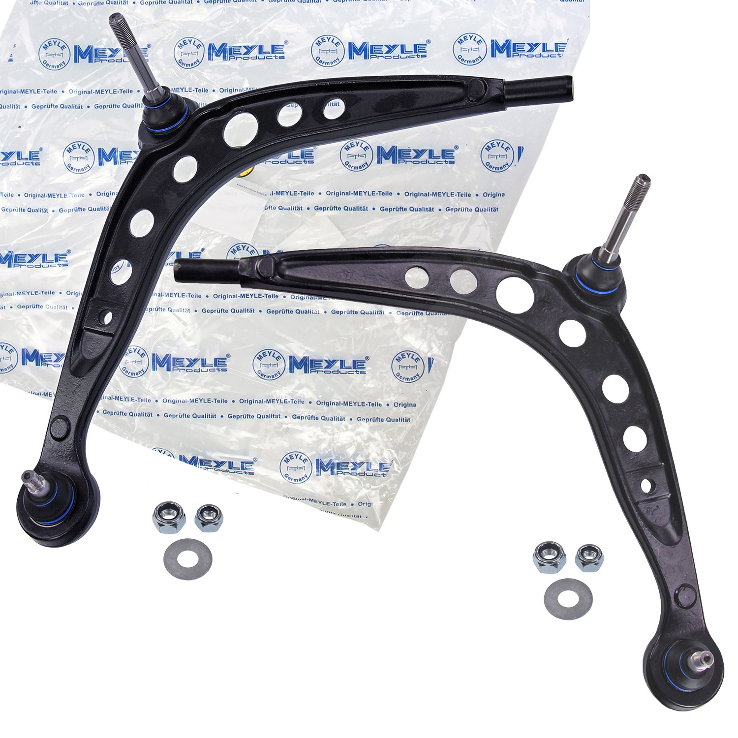 Meyle 2x Querlenker vorne links rechts STAHL [Hersteller-Nr. 31269132] für BMW