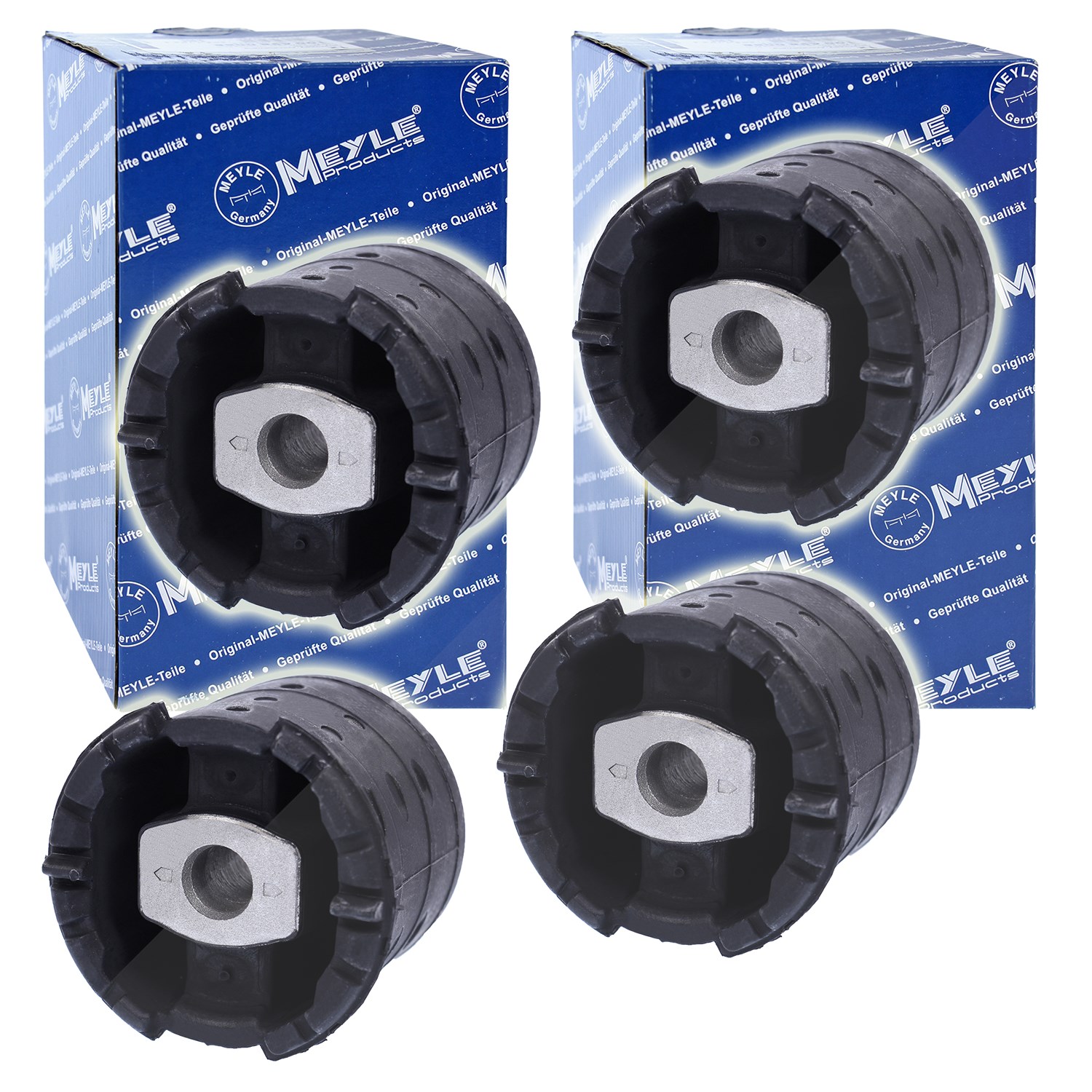 Meyle 4x Hinterachslager [Hersteller-Nr. 3003331105/HD] für BMW