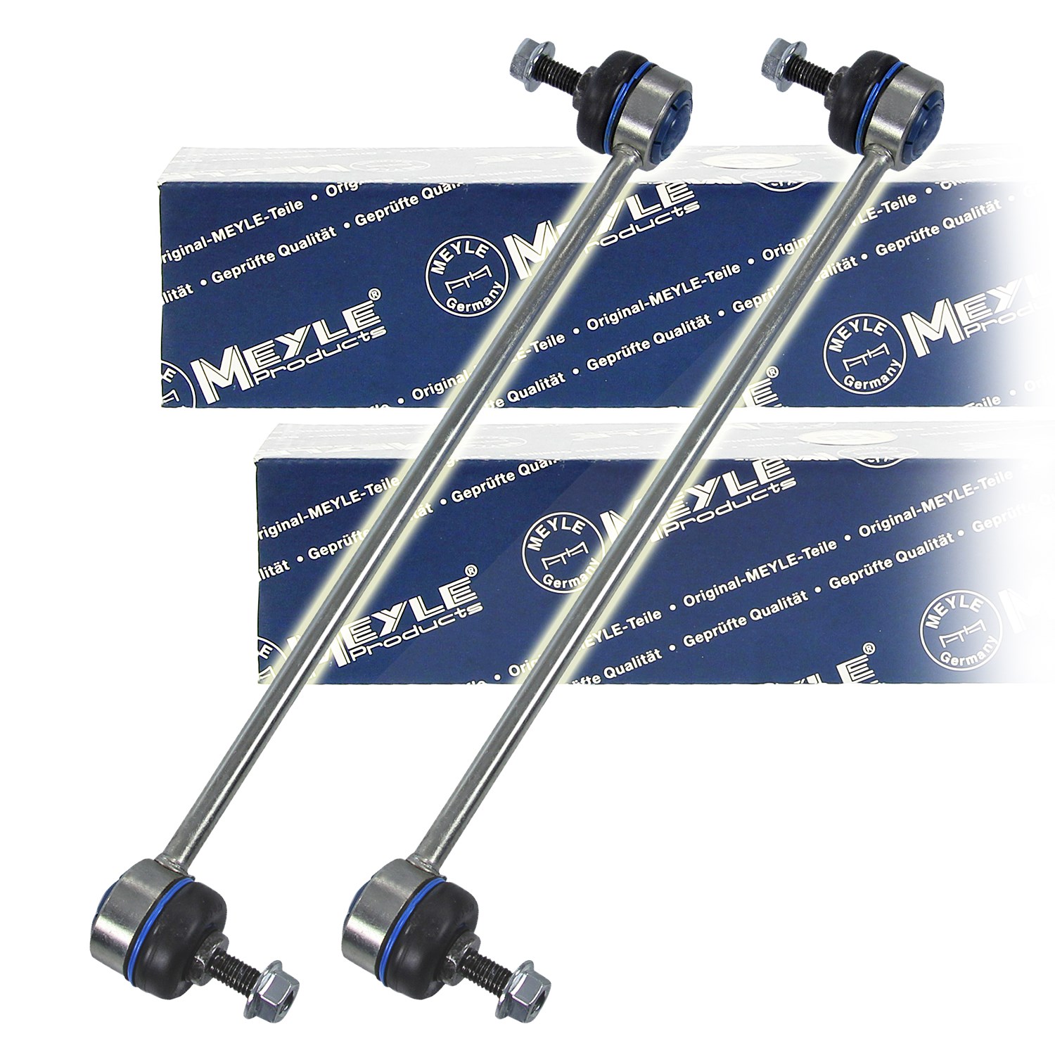 Meyle 2x Koppelstange vorne links rechts passend [Hersteller-Nr. 11-160600000/HD] für Peugeot, Citroën