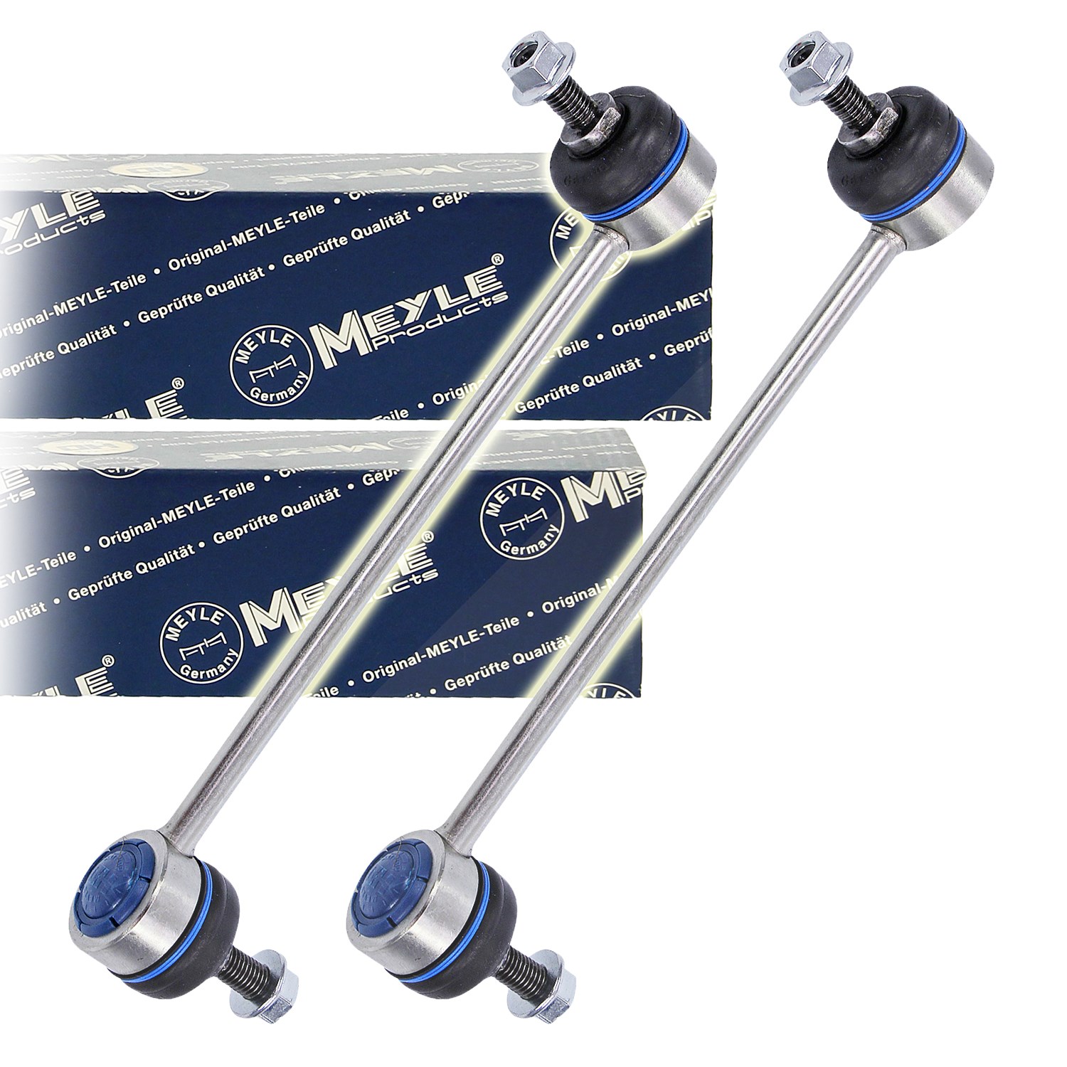 Meyle 2x Koppelstange vorne links rechts passend [Hersteller-Nr. 7160600090/HD] für Mazda, Ford