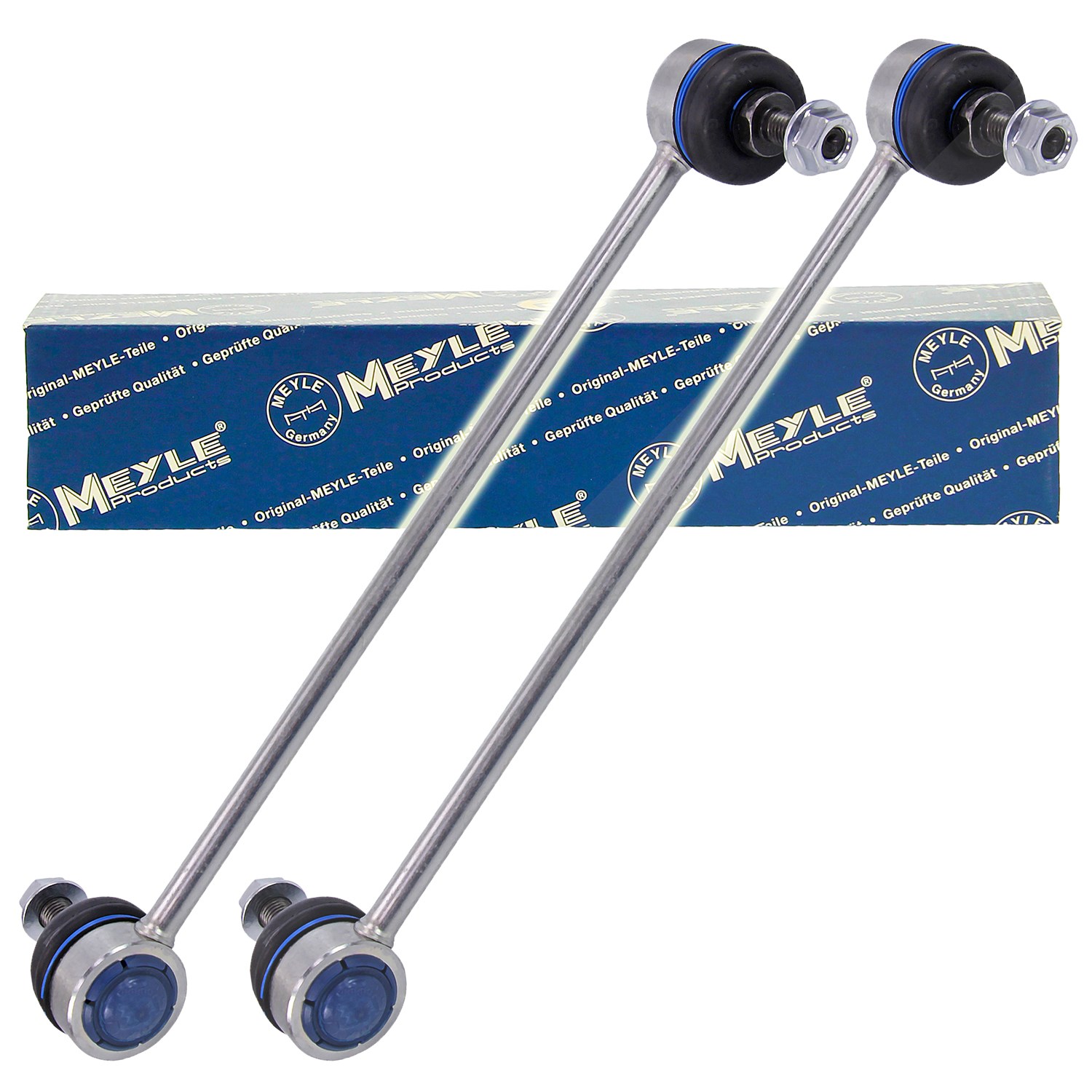 Meyle 2x Koppelstange vorne links rechts passend [Hersteller-Nr. 11-160605046/HD] für Citroën, Fiat, Peugeot