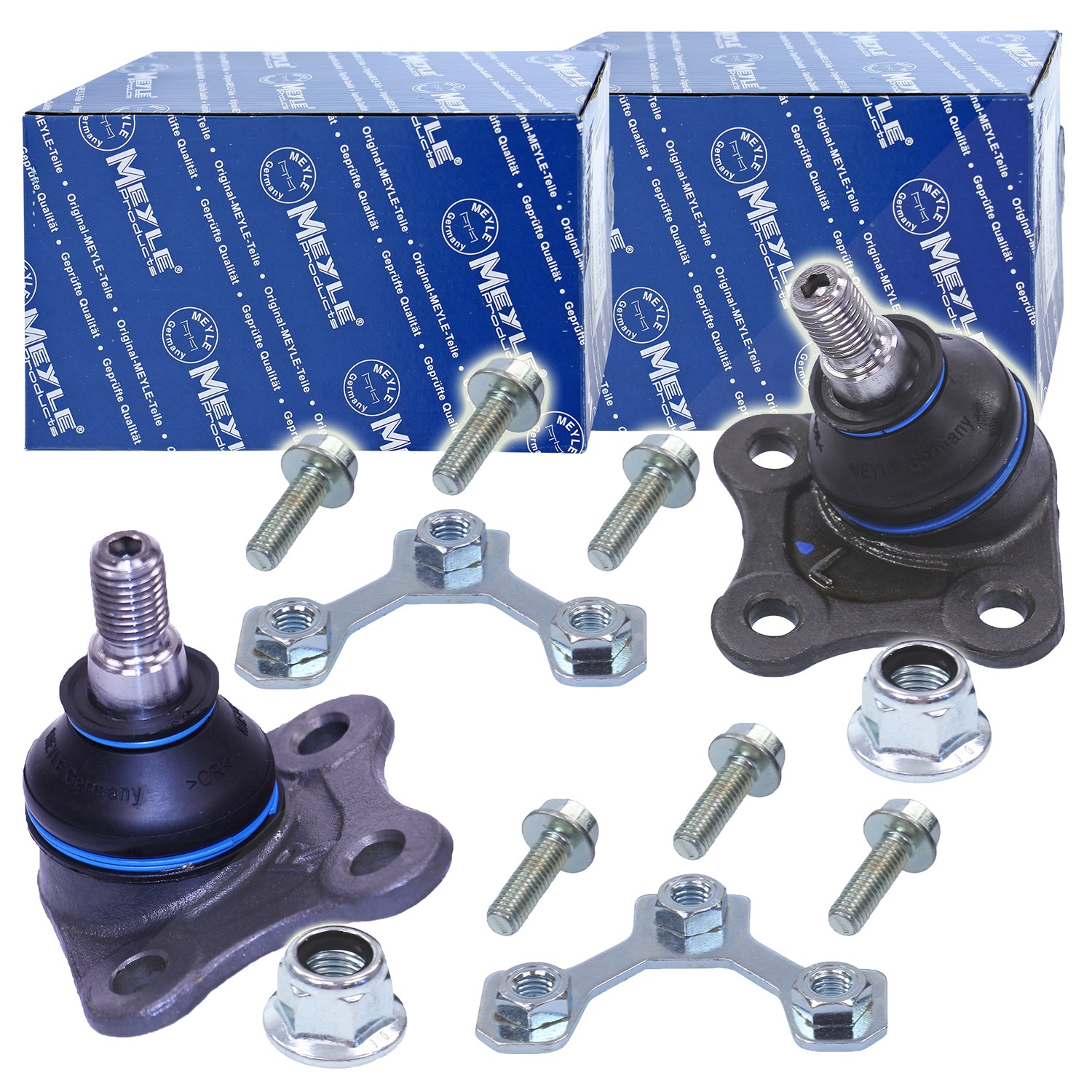 Meyle 2x Traggelenk vorne links+rechts unten [Hersteller-Nr. 31274845] für VW, Skoda, Audi, Seat