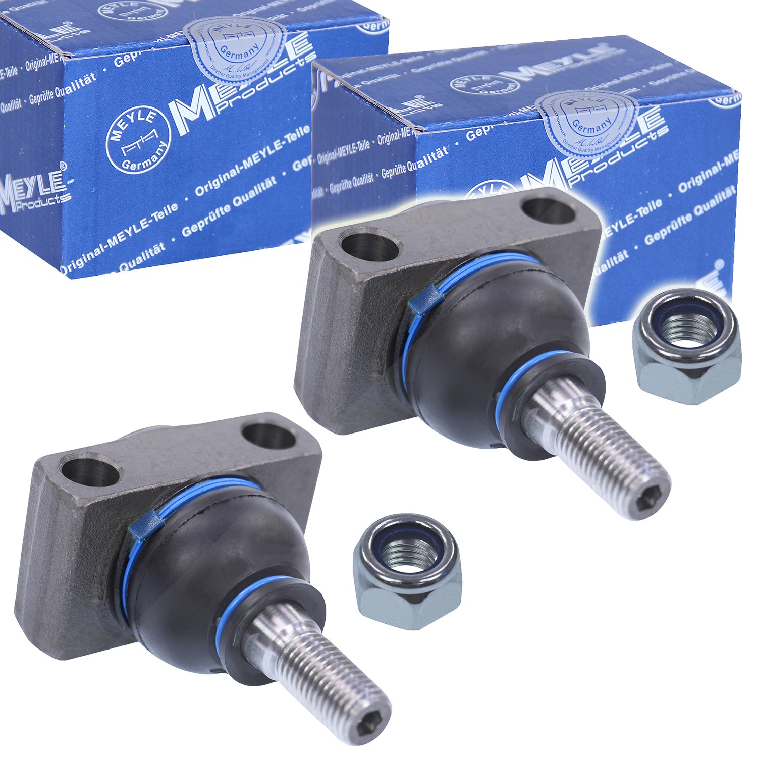 Meyle 2x Traggelenk vorne links+rechts [Hersteller-Nr. 0160100005/HD] für Smart