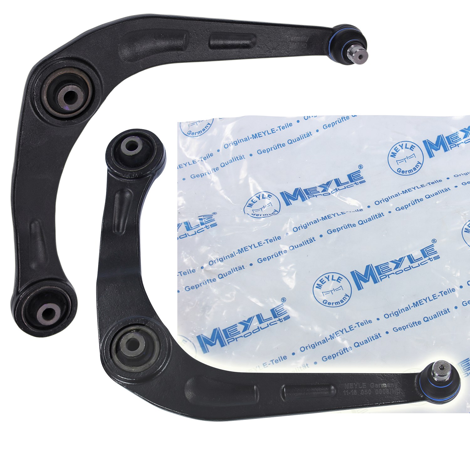 Meyle 2x Querlenker vorne links+rechts unten [Hersteller-Nr. 31275018] für Peugeot