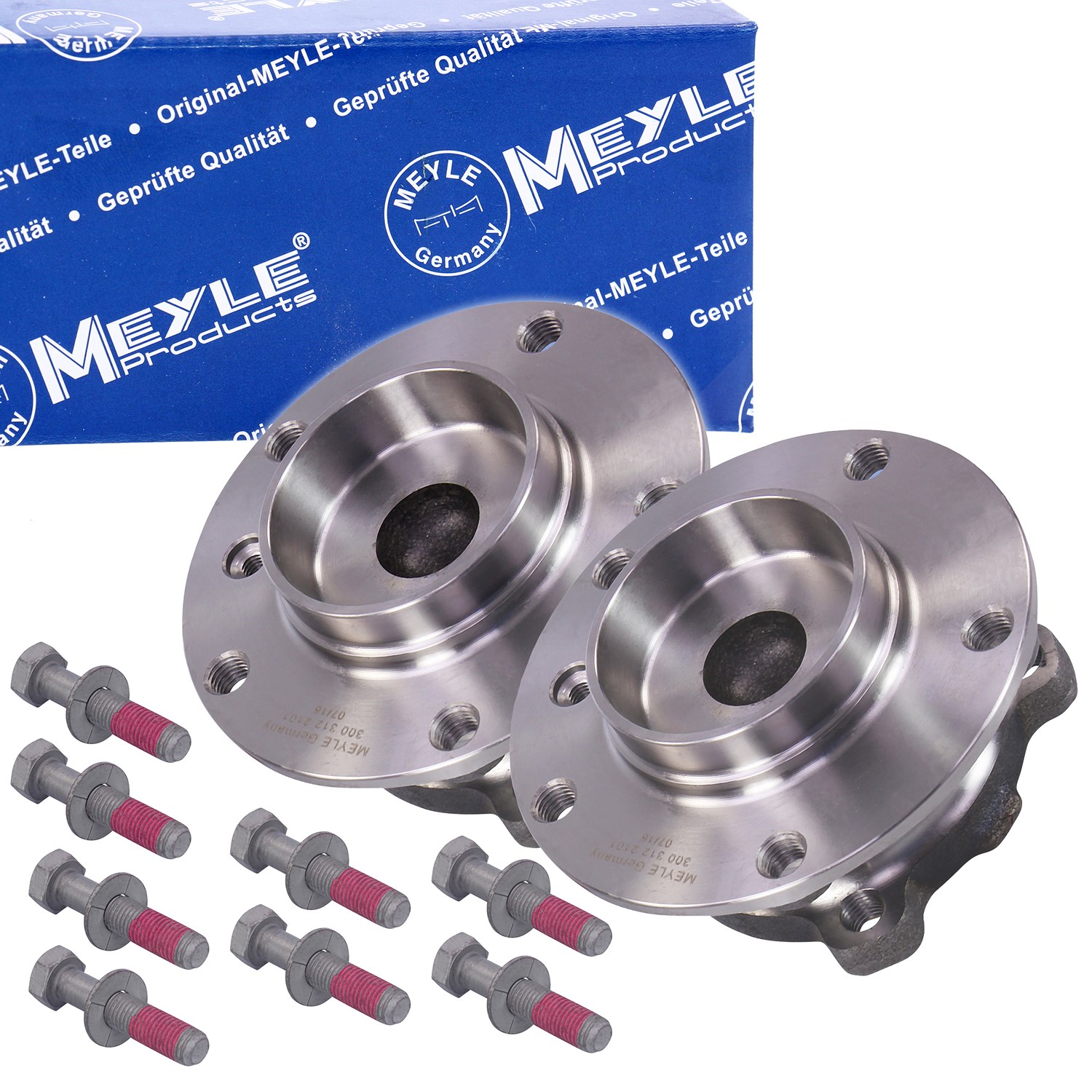 Meyle 2x Radnabe mit Radlager vorne [Hersteller-Nr. 3003122101] für BMW