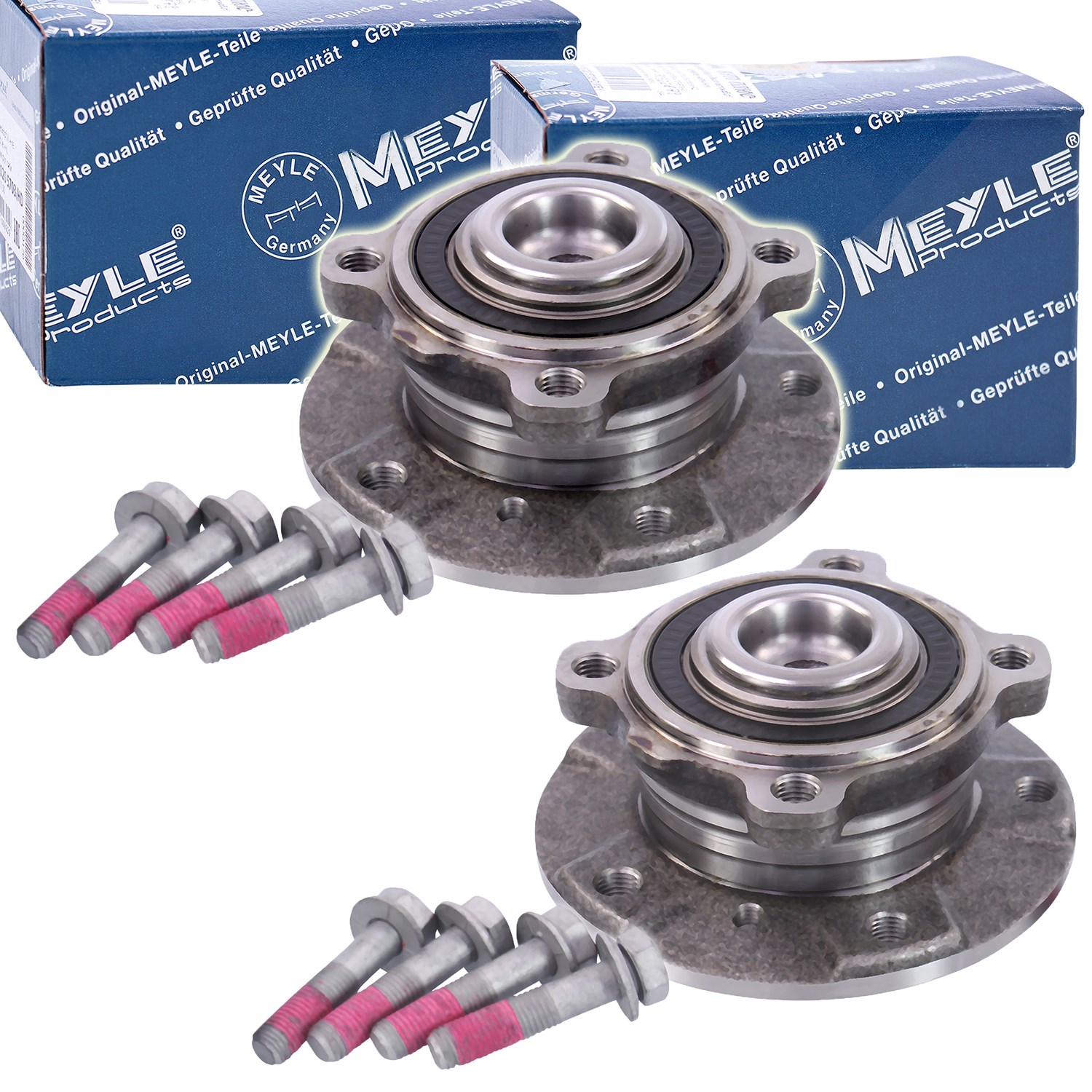 Meyle 2x Radnabe mit Radlager vorne [Hersteller-Nr. 3003121106] für BMW
