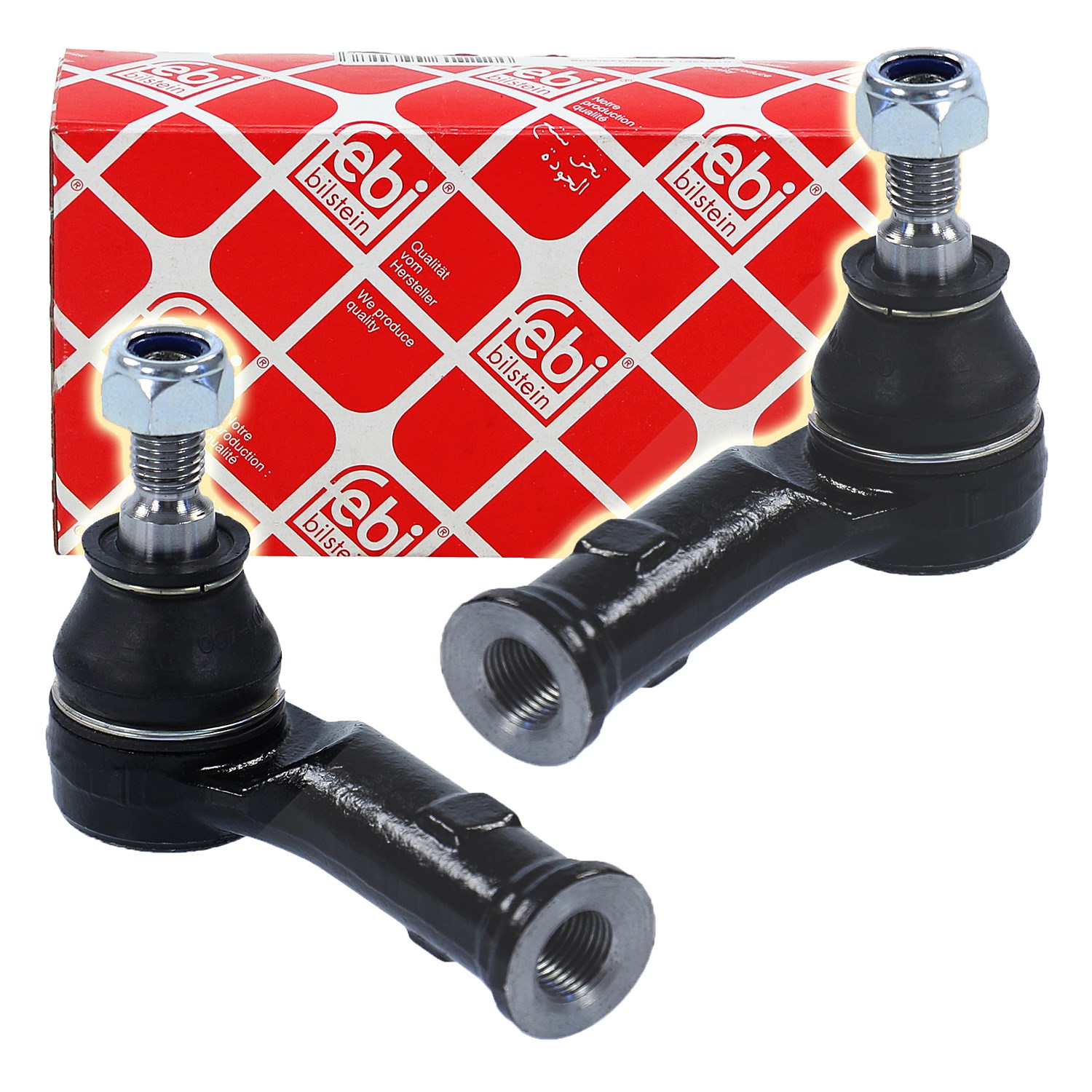 Febi Bilstein 2x Spurstangenkopf Vorderachse [Hersteller-Nr. 31294230] für VW