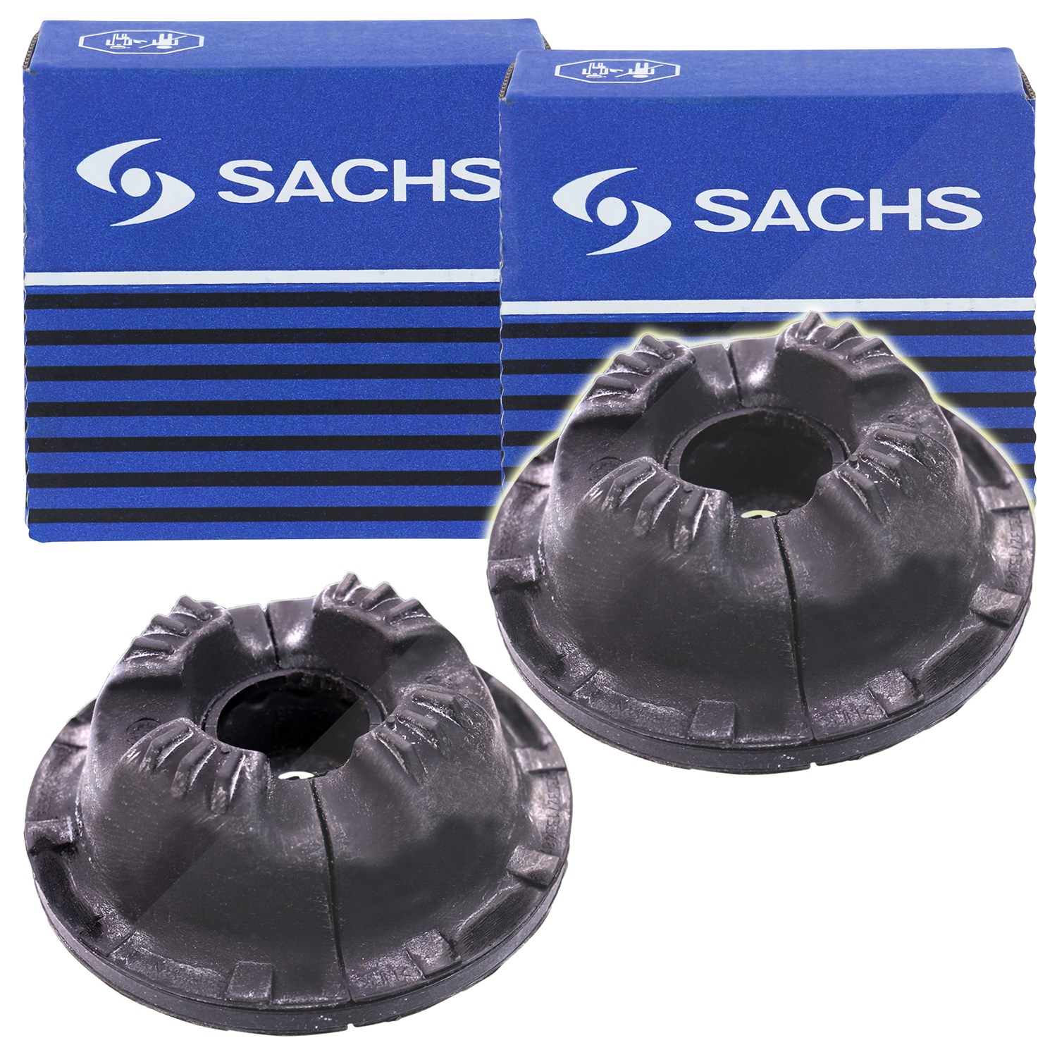 Sachs 2x Domlager Vorderachse [Hersteller-Nr. 802200] für Seat, Audi