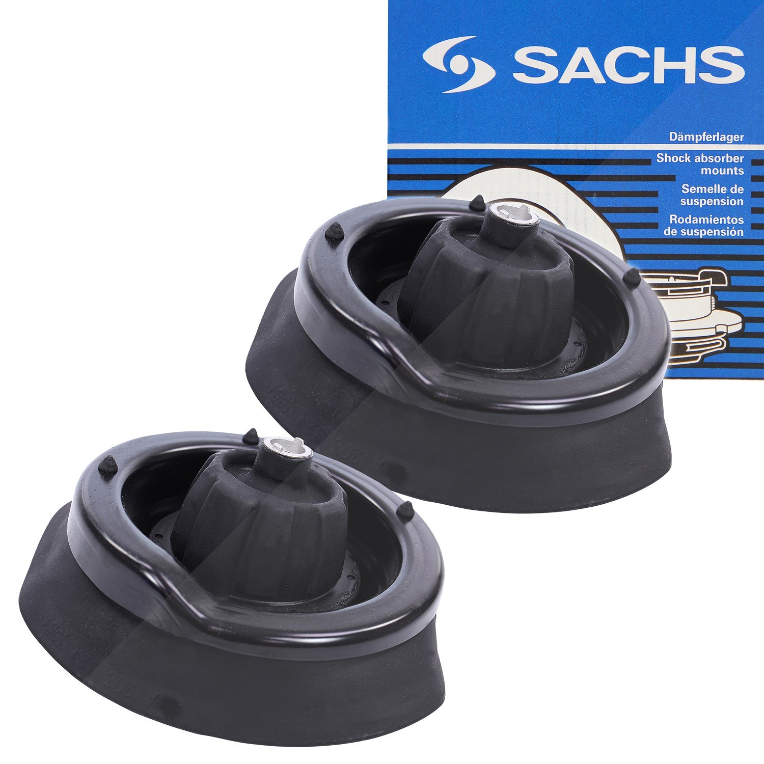 Sachs 2x Domlager Vorderachse [Hersteller-Nr. 802251] für Mercedes-Benz