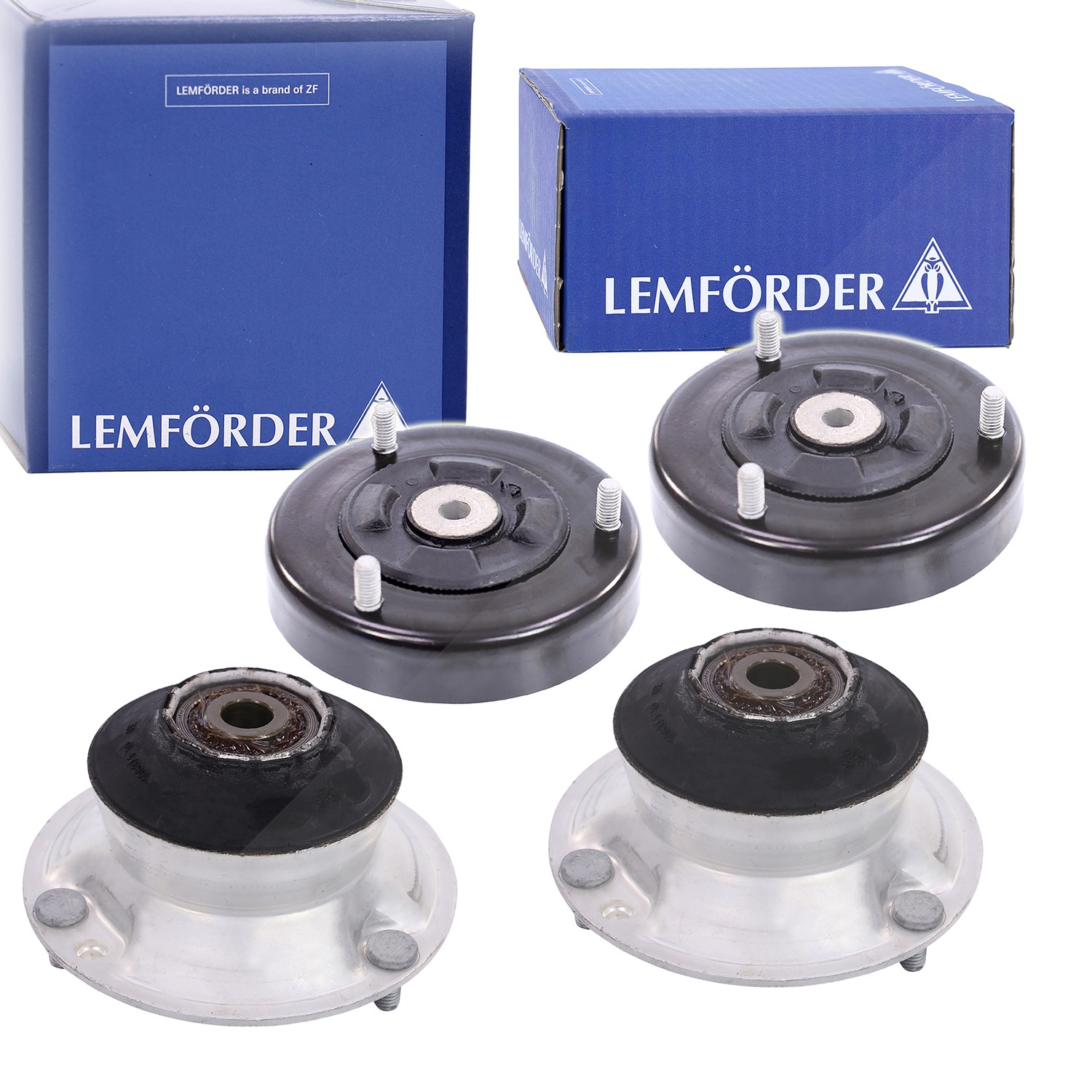 Lemförder 4x Domlager vorne + hinten [Hersteller-Nr. 31301944] für BMW