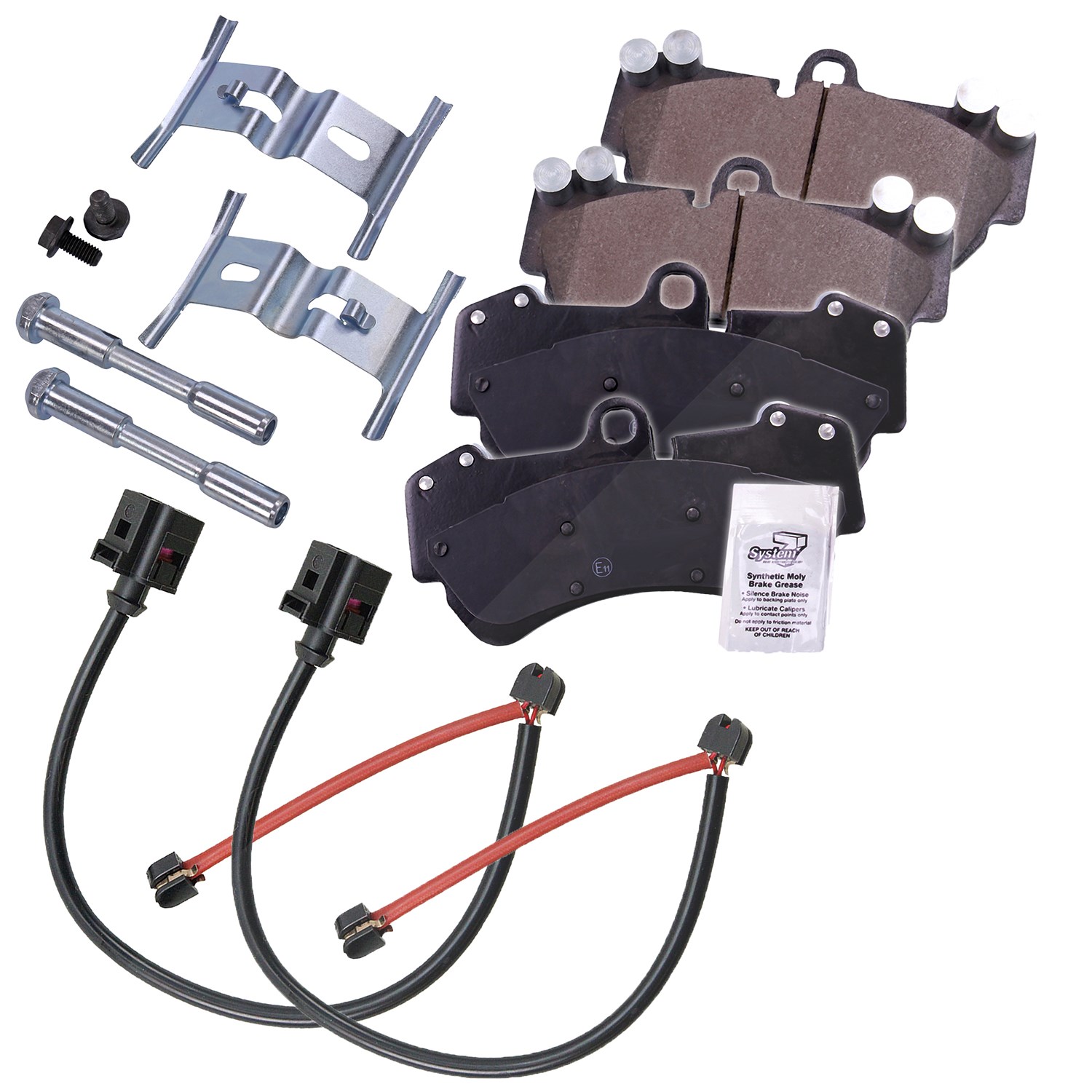 Bestprice Bremsbeläge + VWK Vorderachse (Satz) [Hersteller-Nr. 31302046] für VW, Porsche
