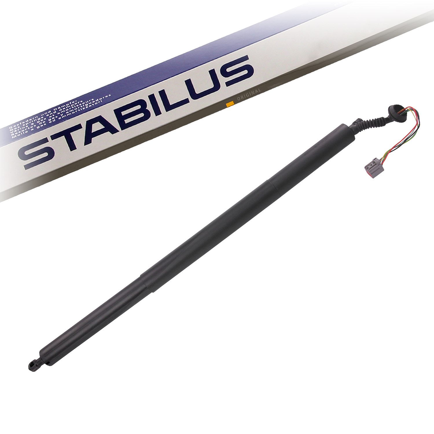 Stabilus 1x Spindelantrieb (POWERISE), Koffer-/Laderaum hinten links [Hersteller-Nr. 214168] für Ford