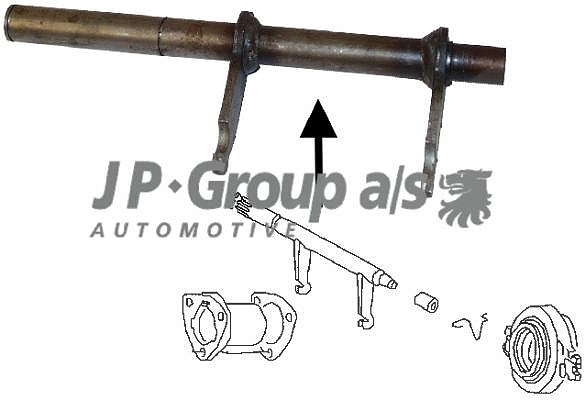 Jp Group Ausrückgabel, Kupplung [Hersteller-Nr. 8131001006]