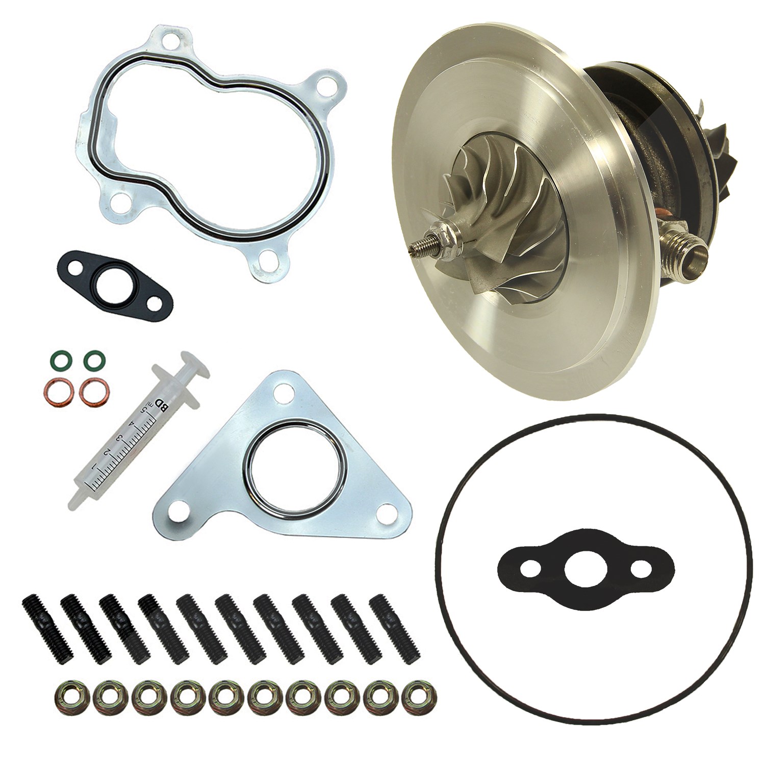 Bestprice Rumpfgruppe Turbolader + Montagesatz [Hersteller-Nr. 10651397] für Mitsubishi, Nissan, Volvo, Opel, Renault