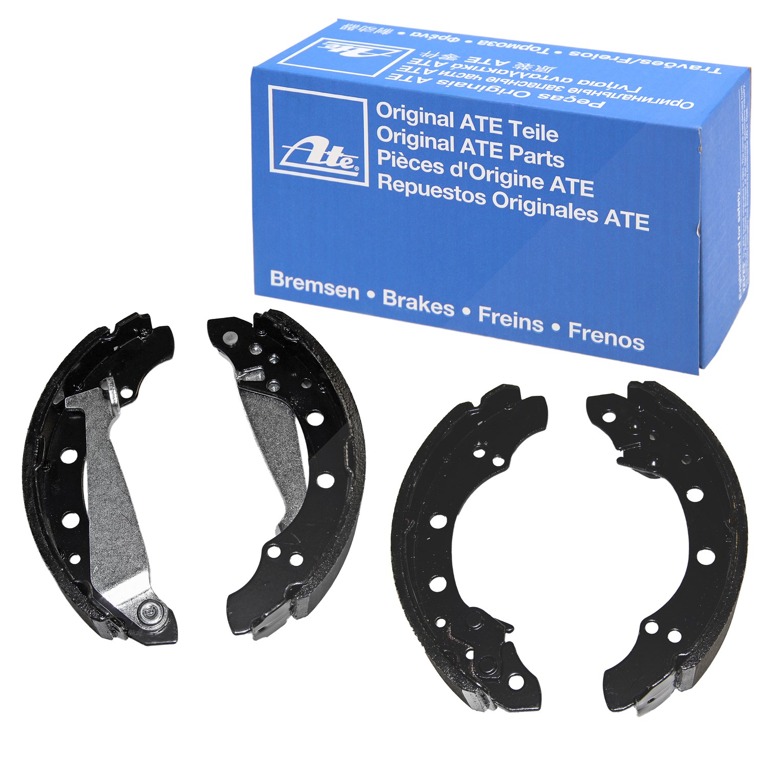 Ate Bremsbackensatz Trommelbremse [Hersteller-Nr. 03.0137-0360.2] für Fiat