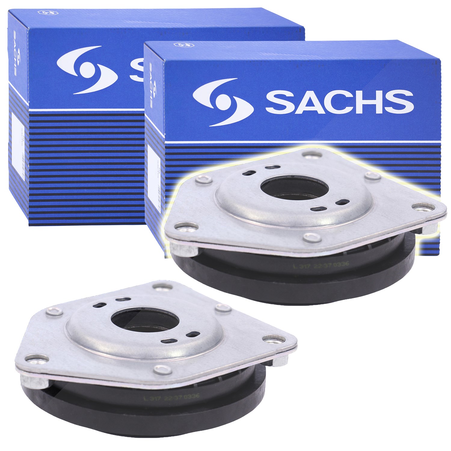 Sachs 2x Domlager vorne [Hersteller-Nr. 802559] für Mercedes-Benz