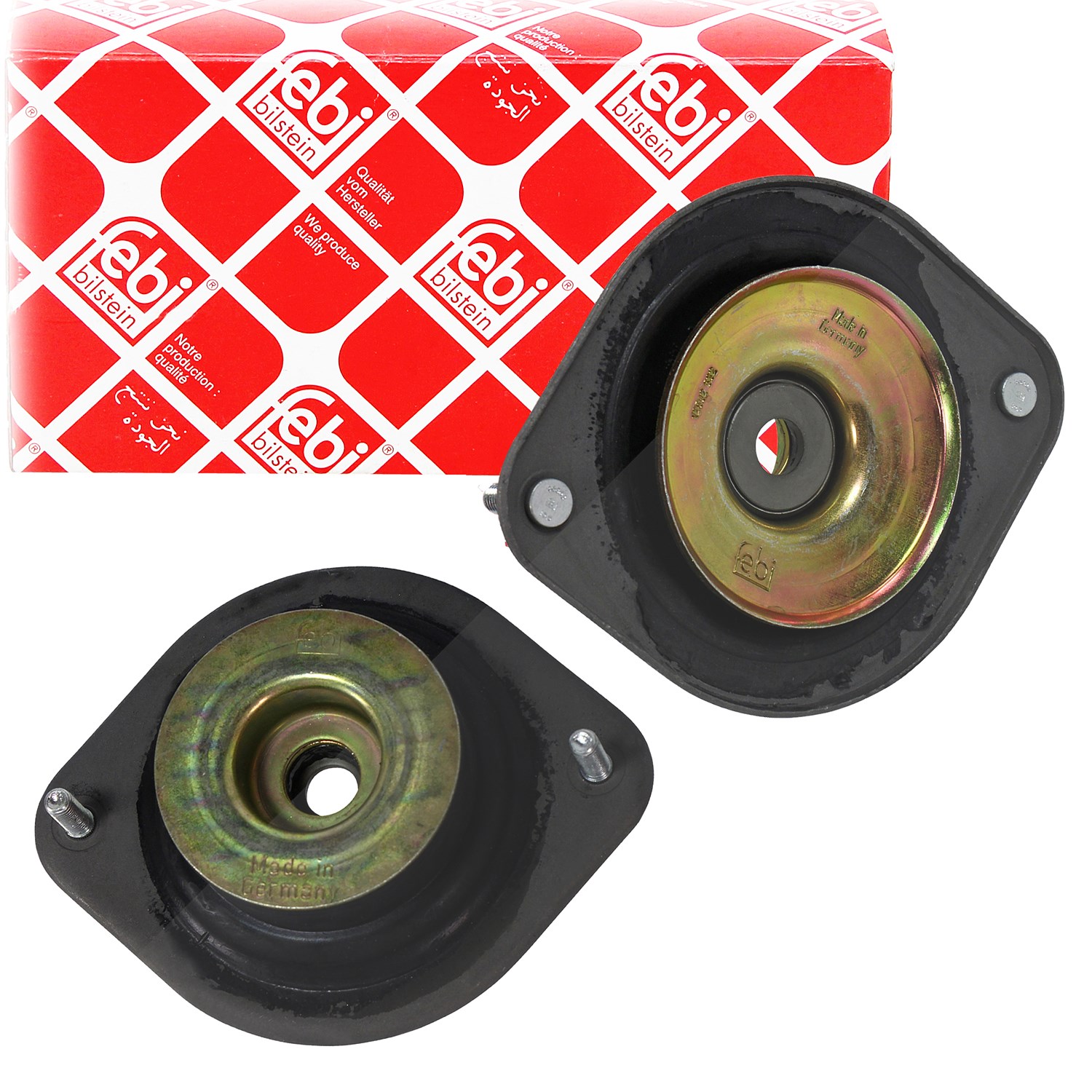 Febi Bilstein 2x Domlager vorne [Hersteller-Nr. 07359] für VW