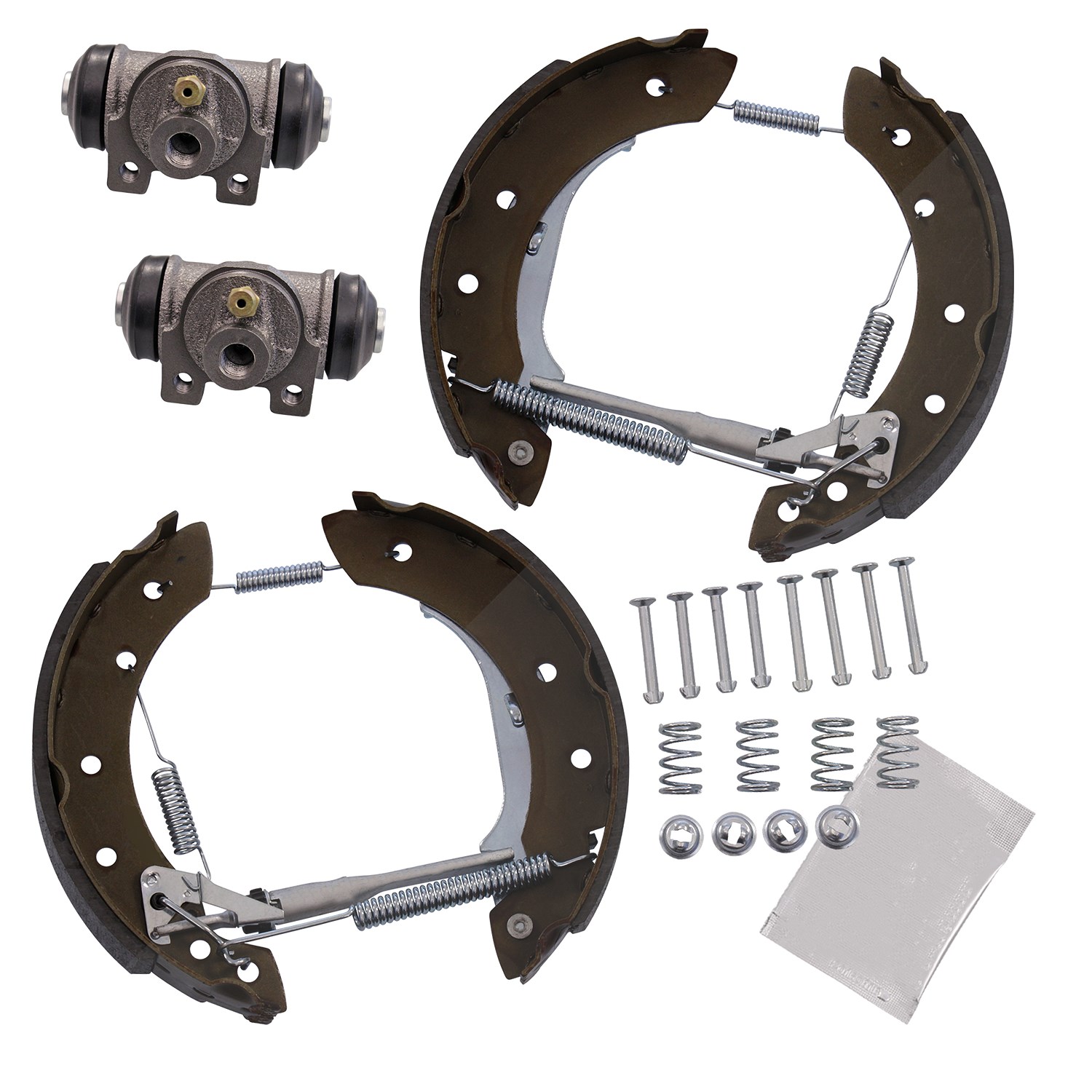 Atec Bremsbackensatz komplett vormontiert [Hersteller-Nr. 34002238] für Dacia, Renault