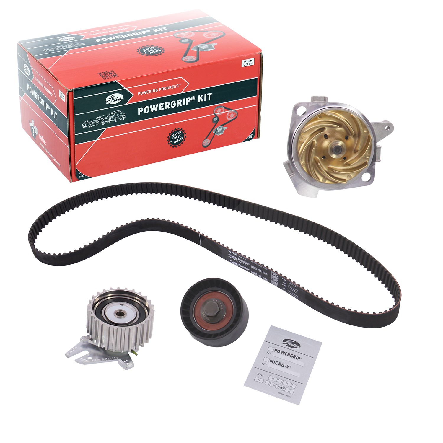 Gates Zahnriemensatz [Hersteller-Nr. KP55429XS] für Fiat, Alfa Romeo, Lancia