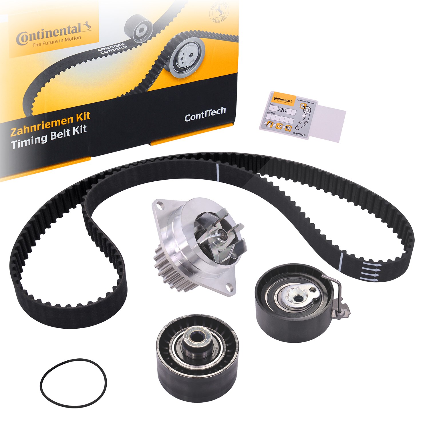 Continental Ctam Wasserpumpe + Zahnriemensatz [Hersteller-Nr. CT1065WP2] für Peugeot, Citroën