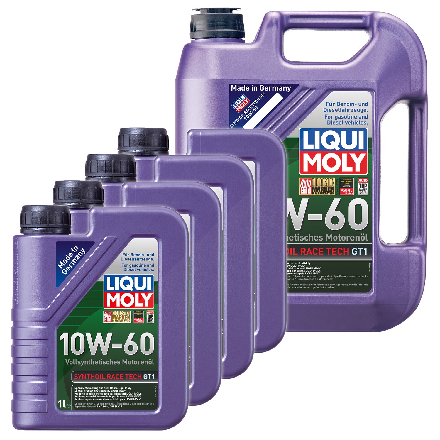 Liqui Moly 9 L Synthoil Race Tech GT1 10W-60 [Hersteller-Nr. 10804534]