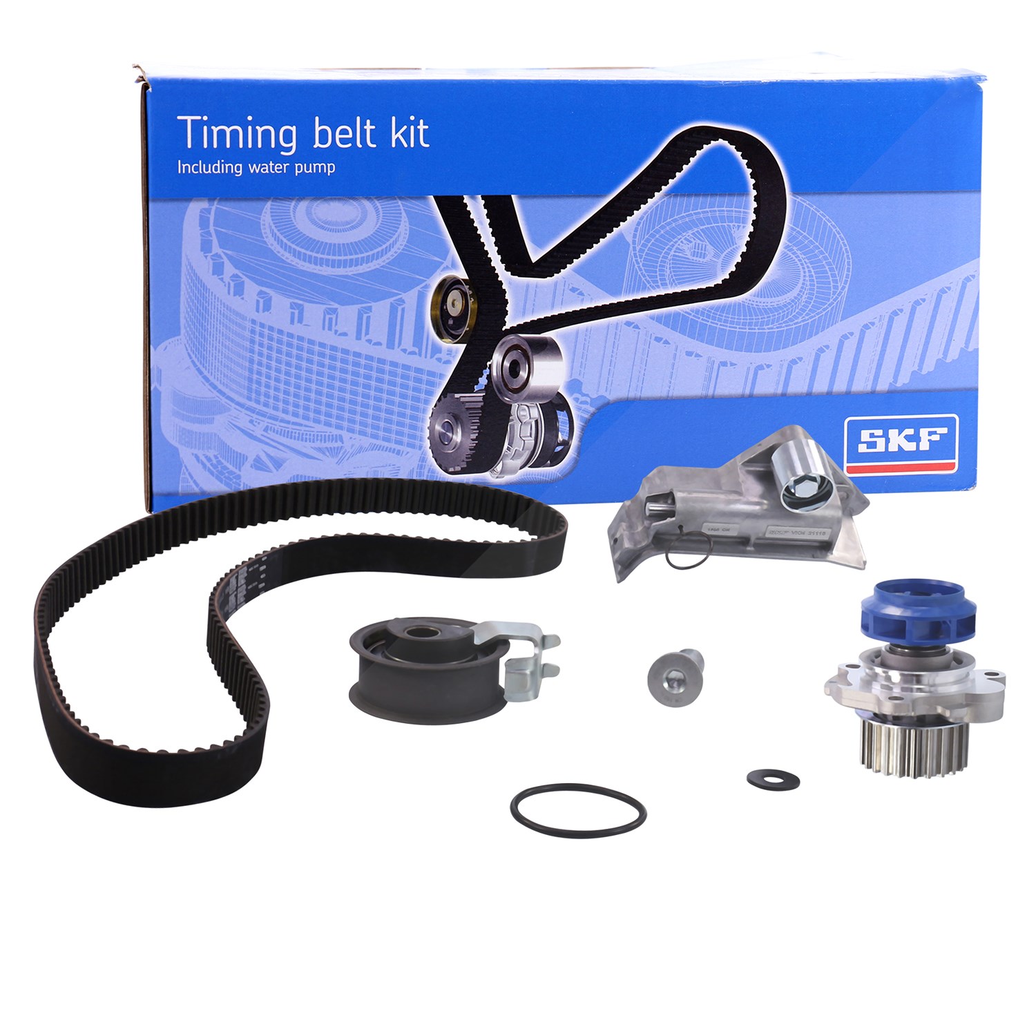 Skf Wasserpumpe + Zahnriemensatz [Hersteller-Nr. VKMC01936] für Audi, Skoda, Seat, VW