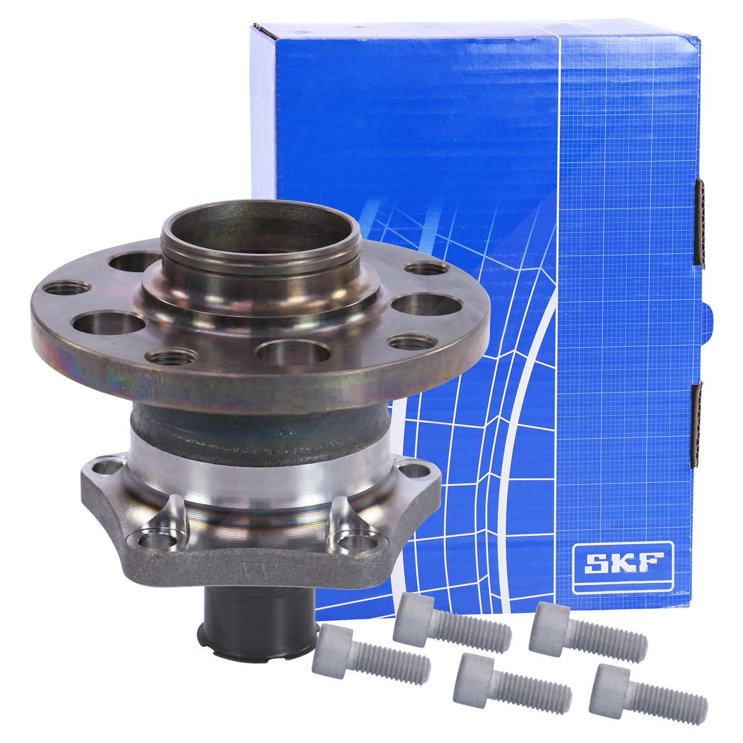 Skf 1x Radlagersatz, hinten [Hersteller-Nr. VKBA3489] für Skoda, VW, Audi