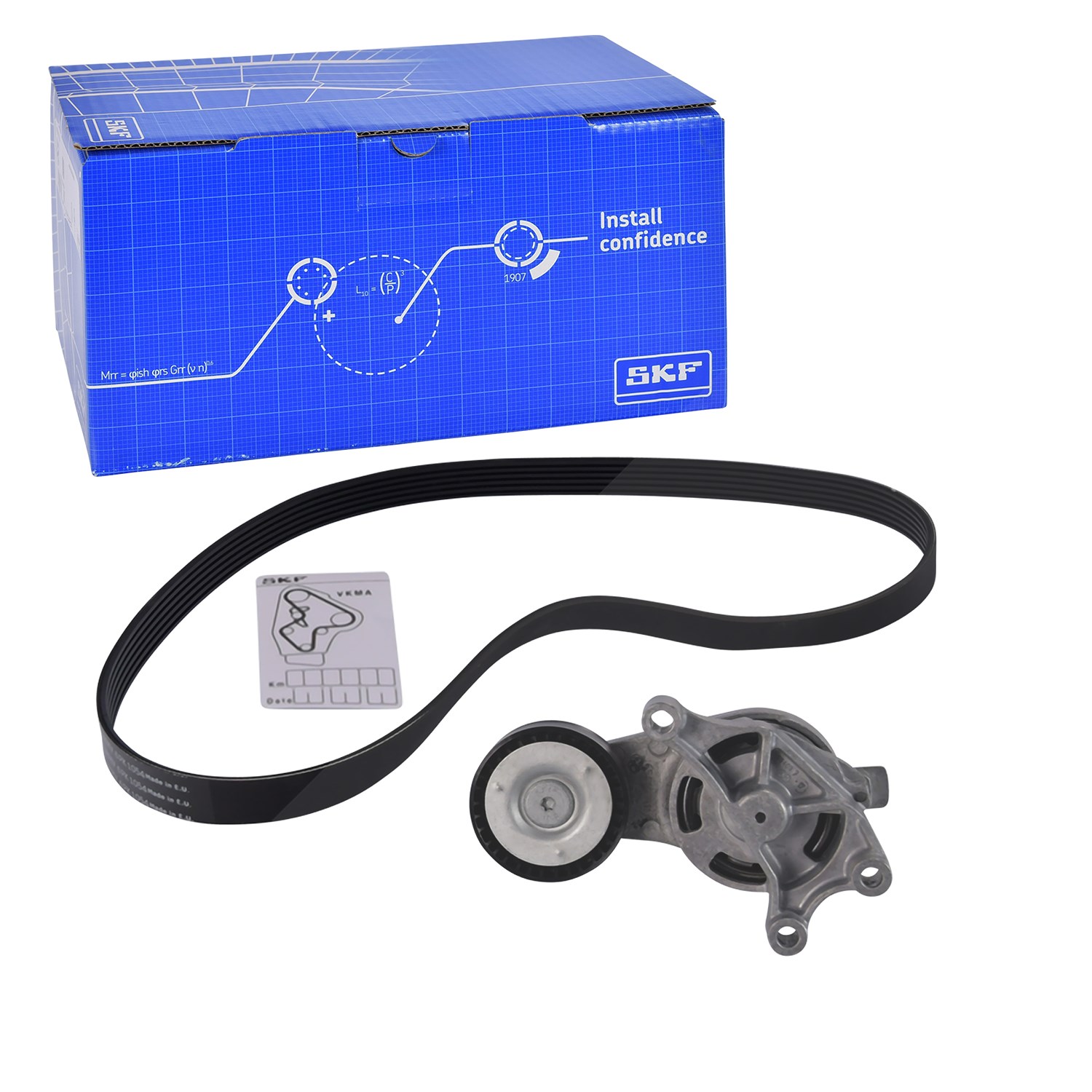Skf Keilrippenriemensatz [Hersteller-Nr. VKMA31223] für Seat, Skoda, Audi, VW