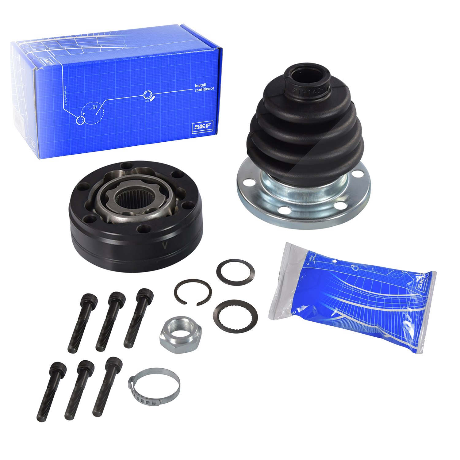 Skf Gelenksatz, Antriebswelle [Hersteller-Nr. VKJA8002] für Seat, Skoda, VW, Audi