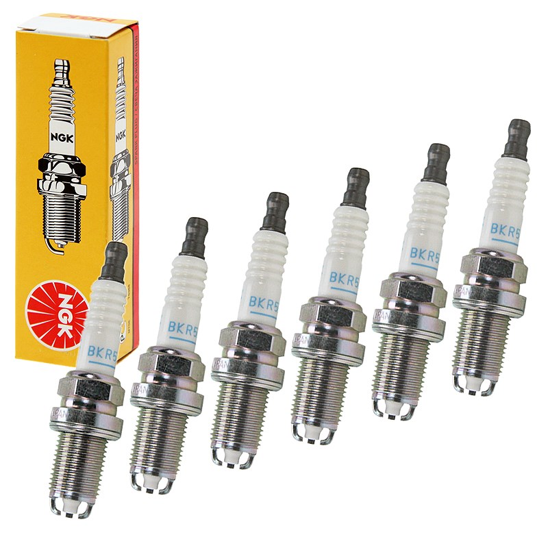 Ngk 6x Zündkerze [Hersteller-Nr. 3964] für Mercedes-Benz, VW