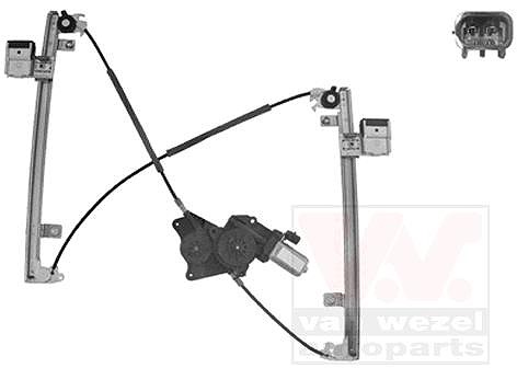 Van Wezel Fensterheber [Hersteller-Nr. 0160266] für Alfa Romeo