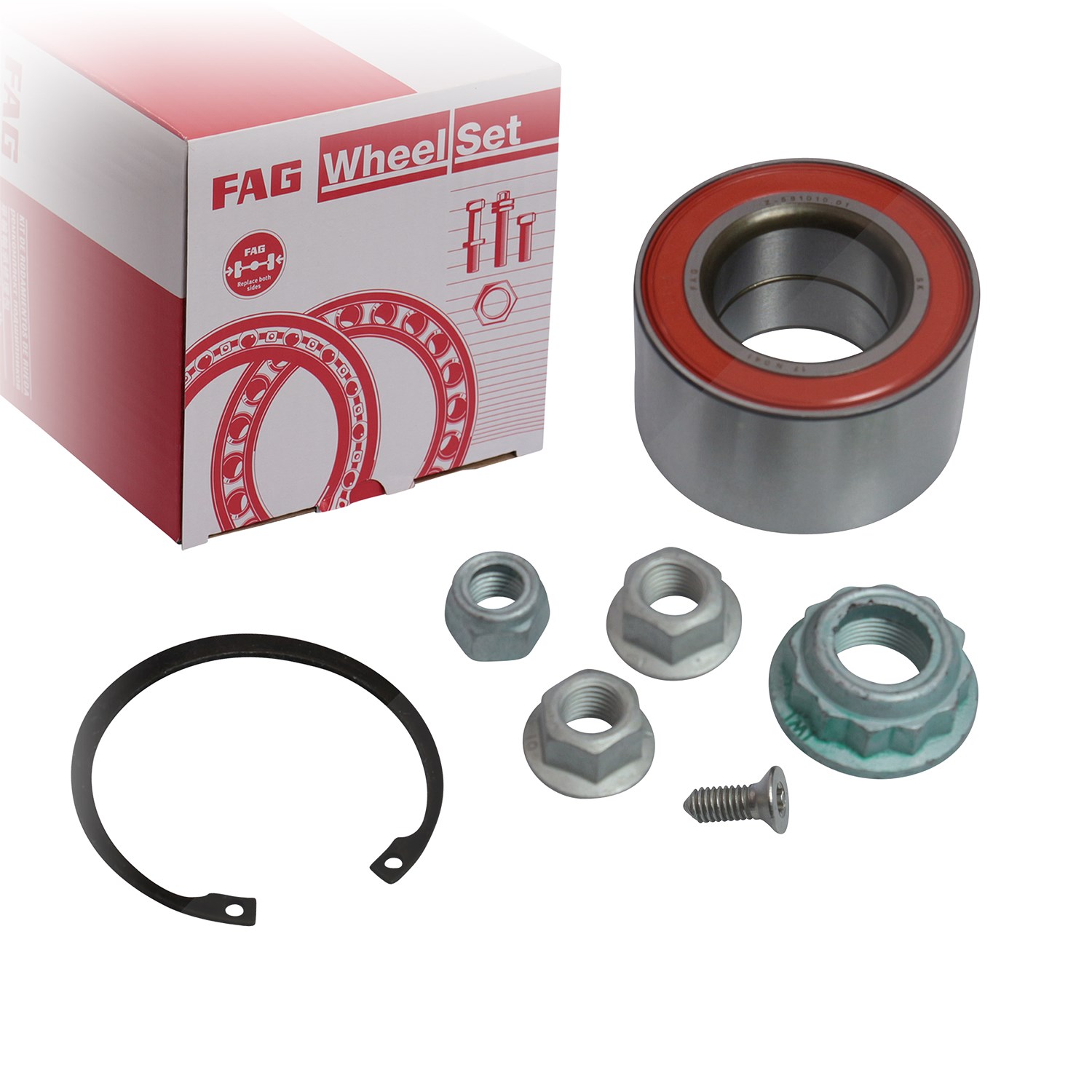 Schaeffler Fag 1x Radlagersatz, vorne [Hersteller-Nr. 713610310] für VW, Seat