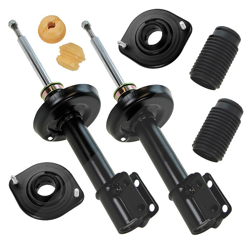 Bestprice 2x Stossdämpfer+Domlager+Staubschutz vorne Gasdruc [Hersteller-Nr. 10683176] für Opel