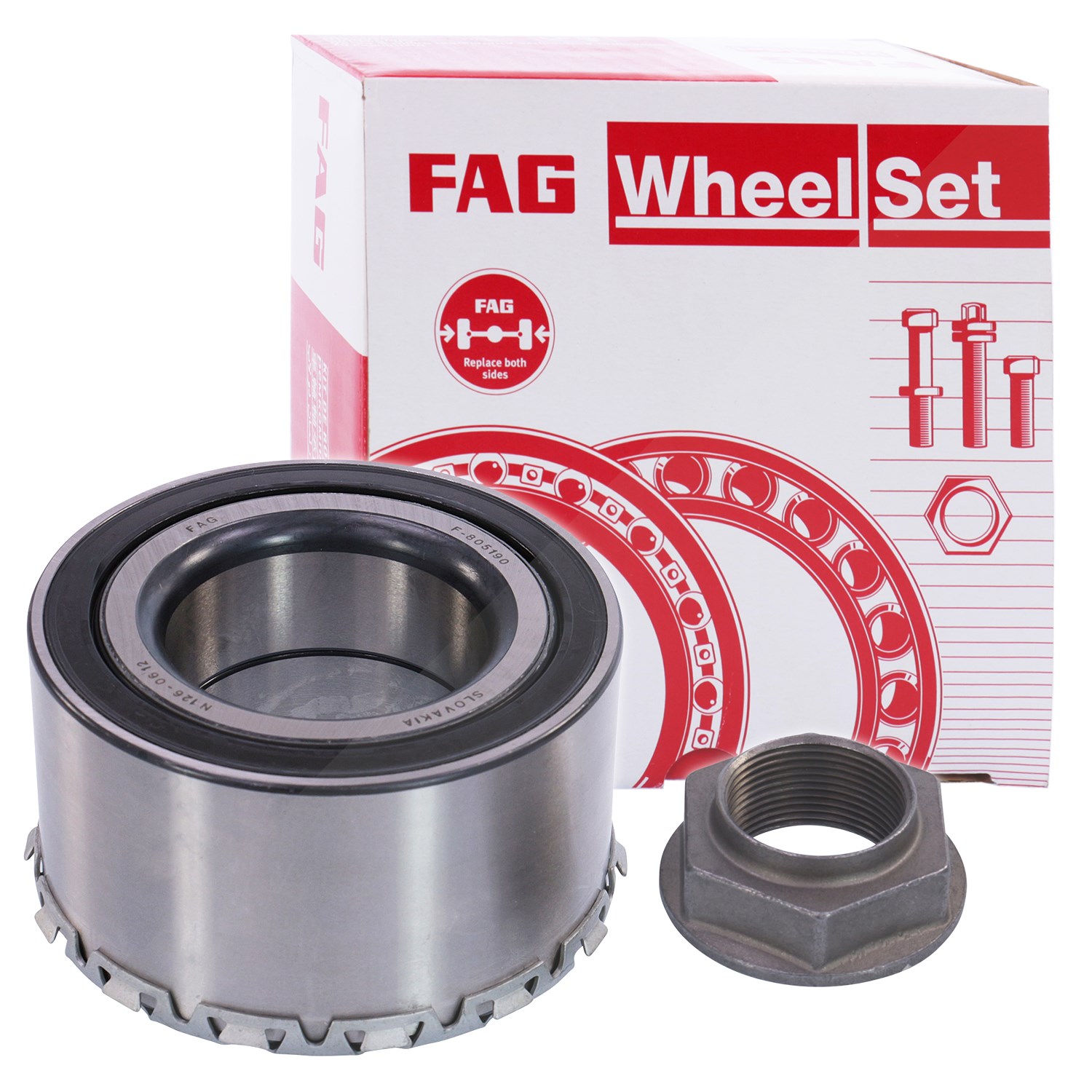 Schaeffler Fag 1x Radlagersatz [Hersteller-Nr. 713667980] für Mercedes-Benz