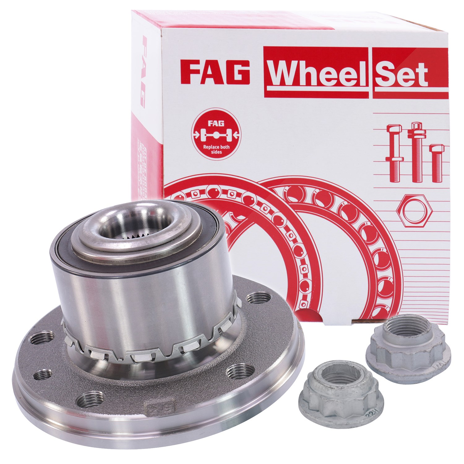 Schaeffler Fag 1x Radlagersatz [Hersteller-Nr. 713610760] für VW