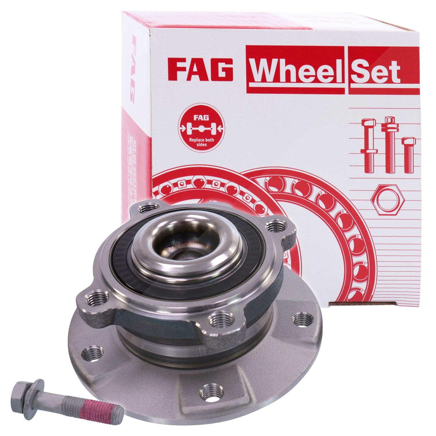 Schaeffler Fag 1x Radlagersatz, vorne [Hersteller-Nr. 713667070] für Vauxhall, BMW