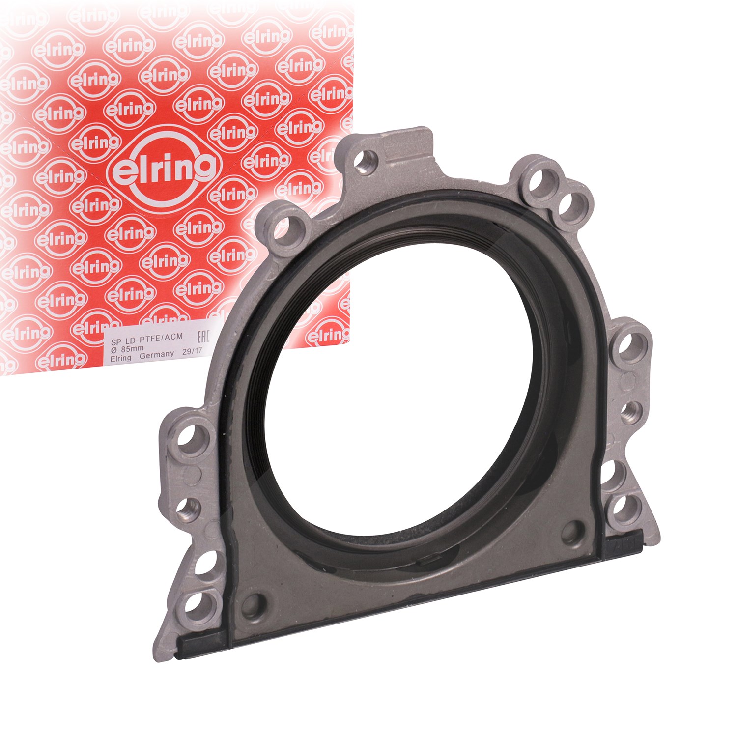 Elring Flansch mit Wellendichtring, Kurbelwelle [Hersteller-Nr. 804.850] für Volvo, Seat, Ford, Skoda, Moskvich, Audi, VW