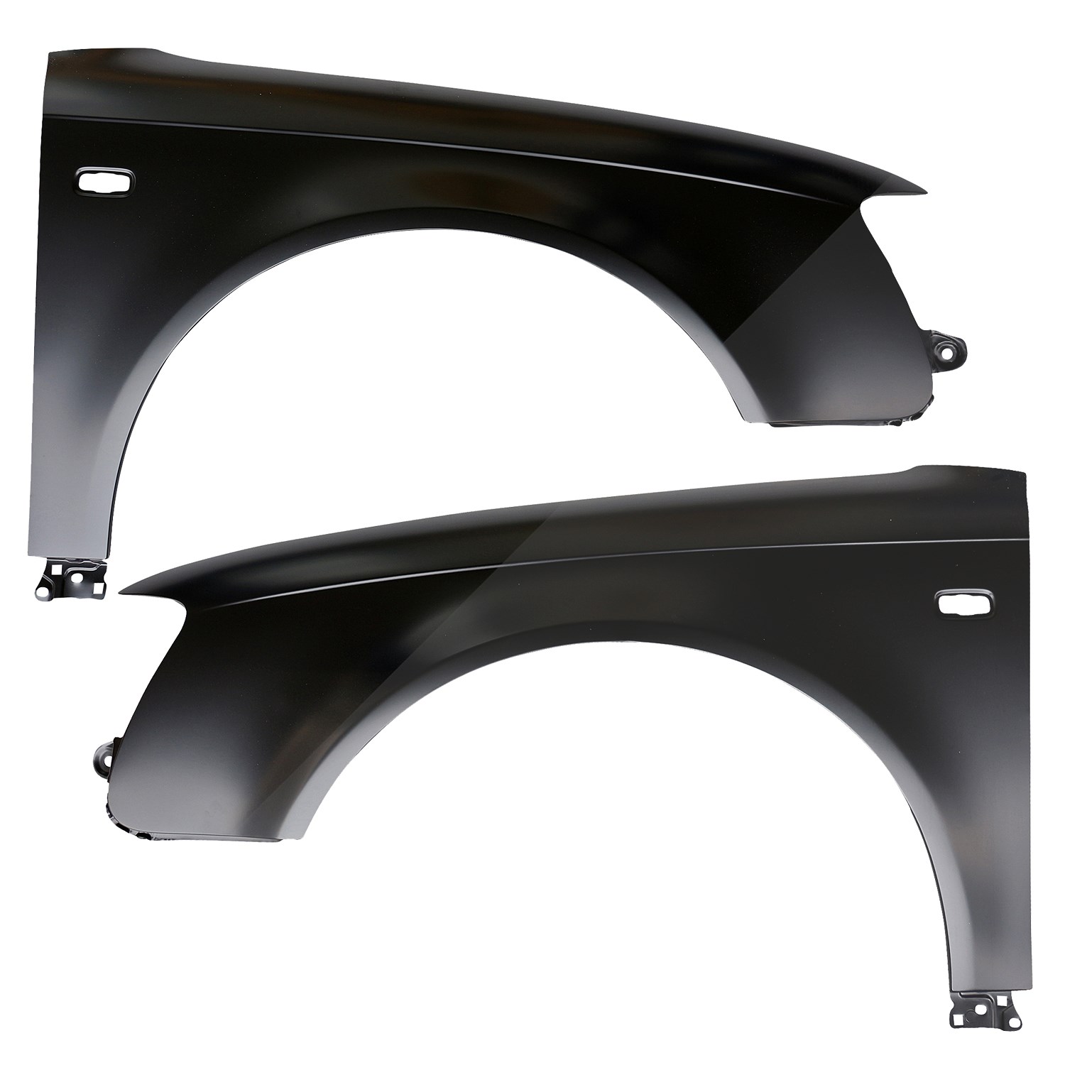 Bestprice 2x Kotflügel vorne li+re mit Blinkerloch [Hersteller-Nr. 31407103] für Audi