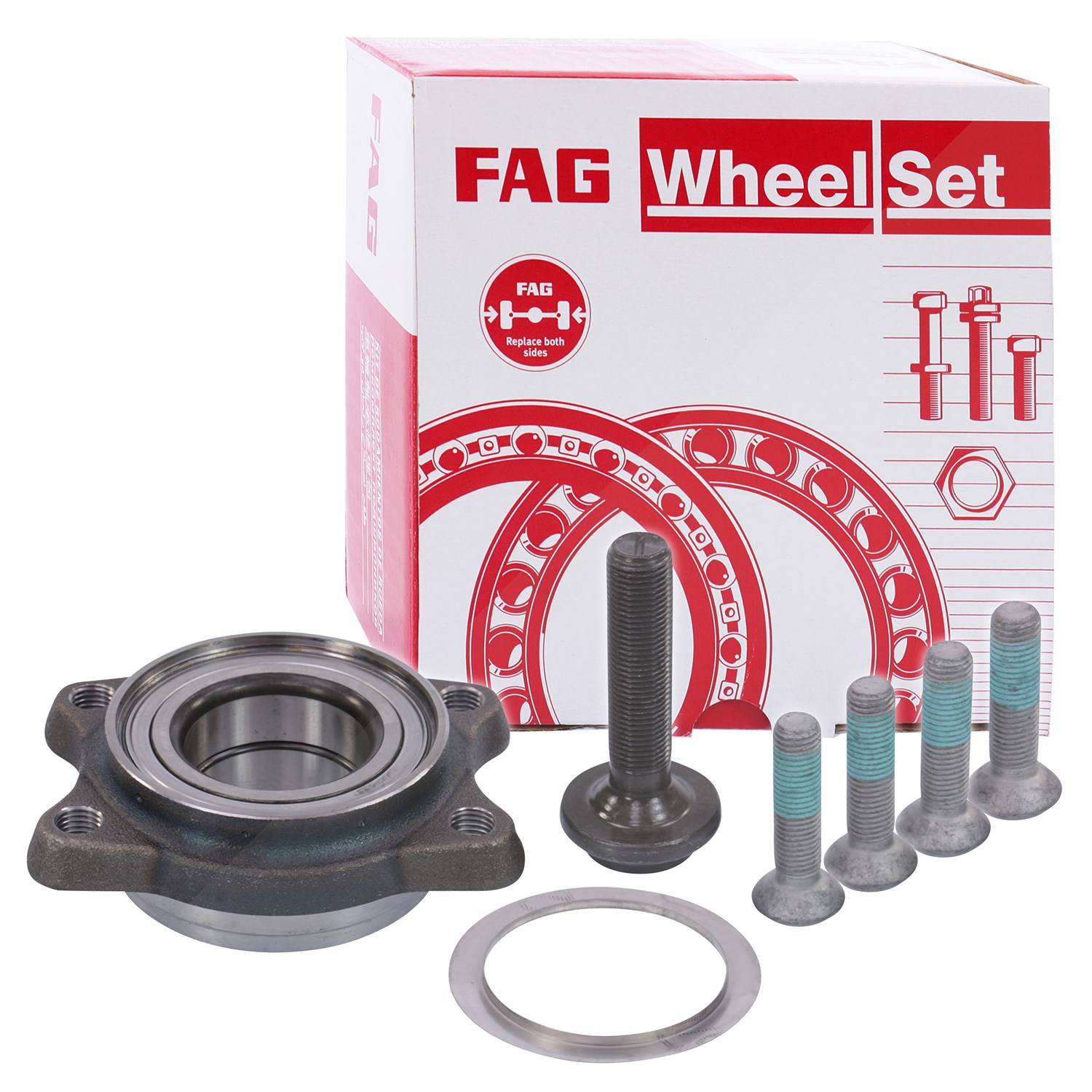Schaeffler Fag 1x Radlagersatz [Hersteller-Nr. 713610430] für Seat, Audi, VW
