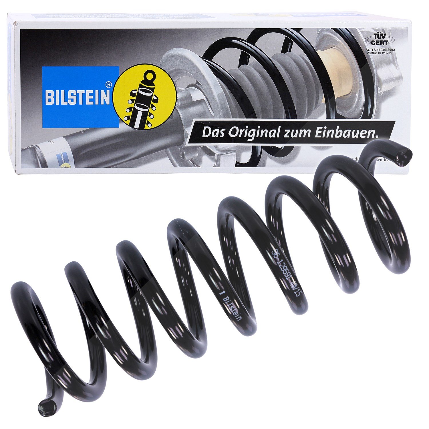 Bilstein 1x Fahrwerksfeder vorne [Hersteller-Nr. 36-129591] für Mercedes-Benz