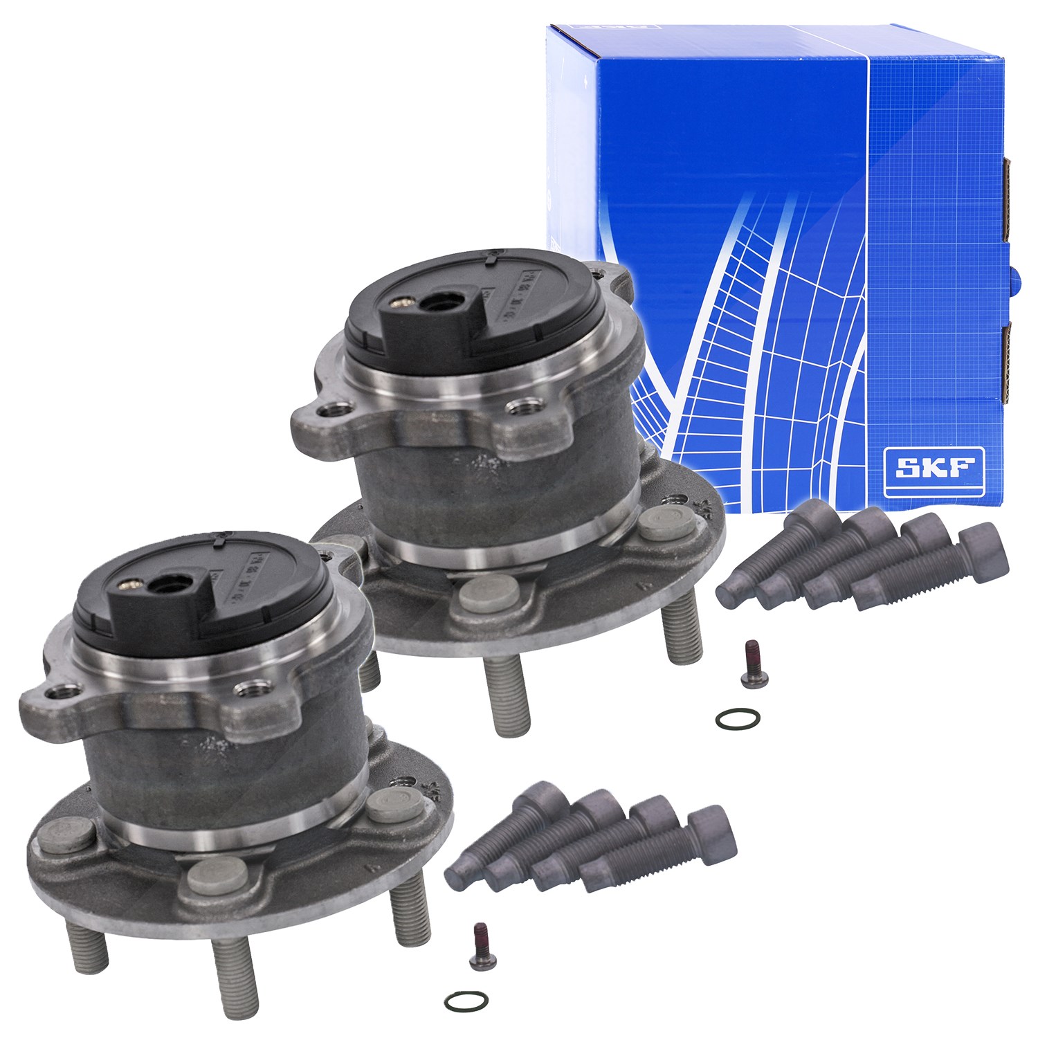 Skf 2x Radlagersatz Hinterachse [Hersteller-Nr. VKBA6637] für Ford