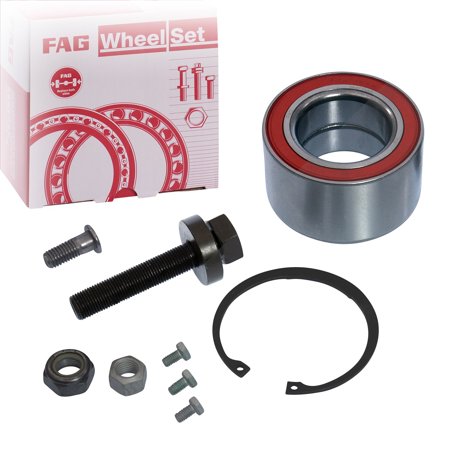 Schaeffler Fag 1x Radlagersatz, vorne [Hersteller-Nr. 713610300] für VW