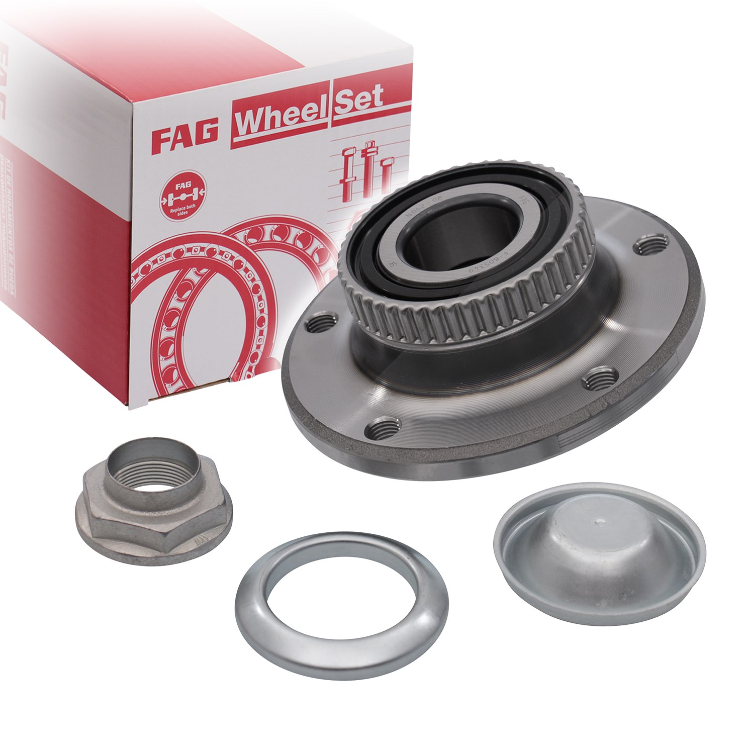 Schaeffler Fag 1x Radlagersatz, vorne [Hersteller-Nr. 713667060] für BMW