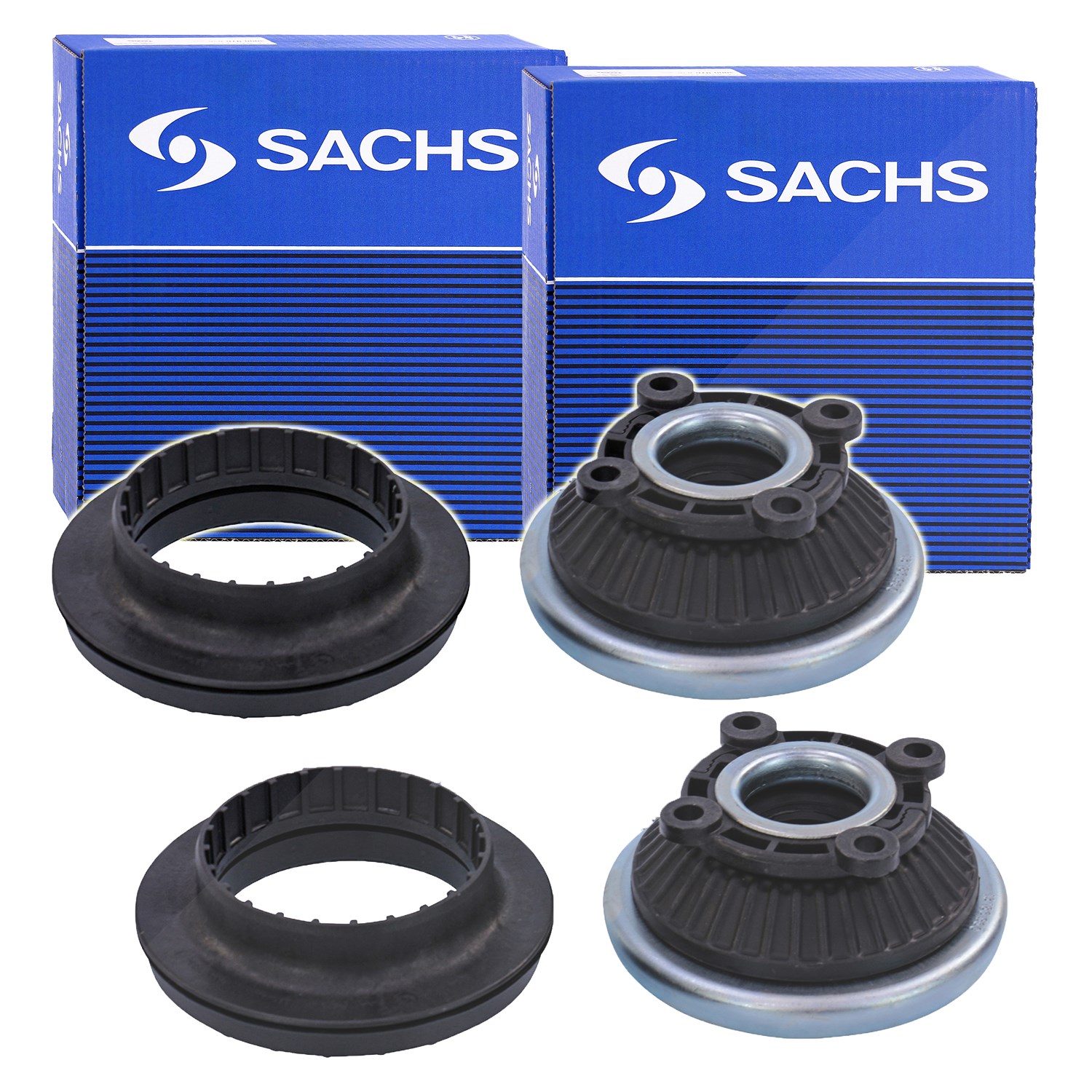 Sachs 2x Reparatursatz Domlager vorne [Hersteller-Nr. 802384] für Vauxhall, Opel