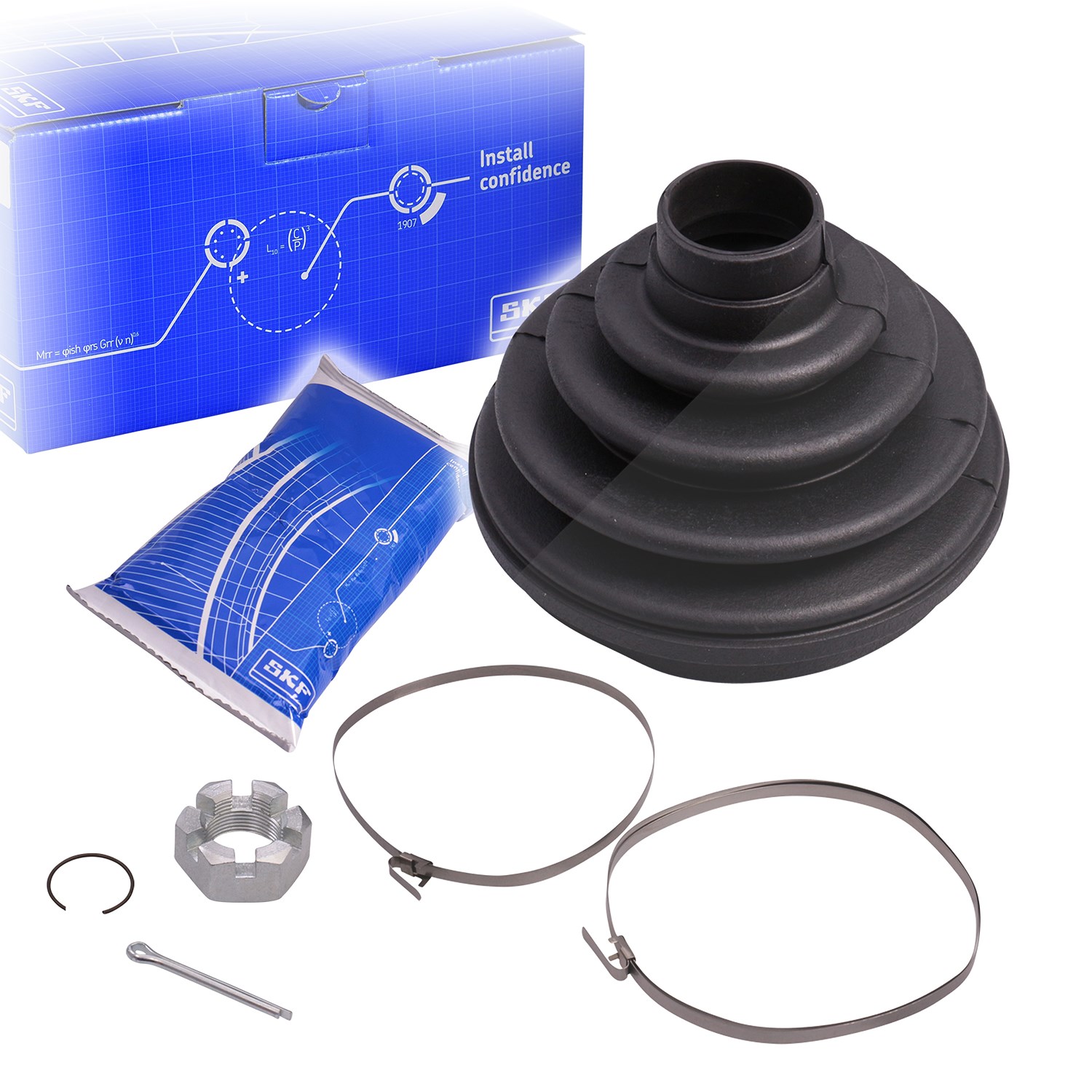 Skf Faltenbalgsatz, Antriebswelle [Hersteller-Nr. VKJP3087] für Fiat, Citroën, Lancia, Peugeot