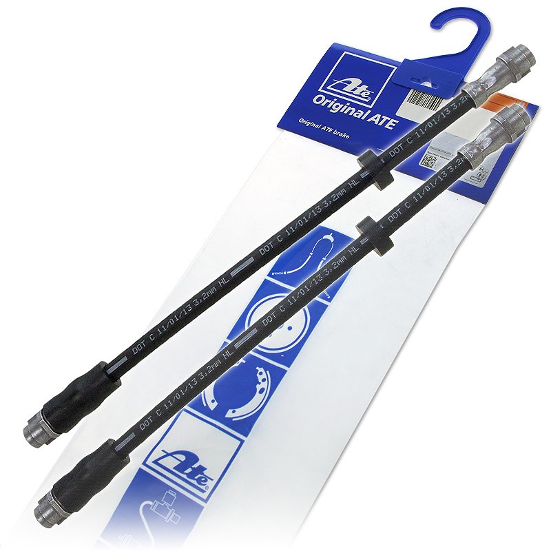 Ate 2x Bremsschlauch Vorderachse [Hersteller-Nr. 10698742] für Audi, Seat