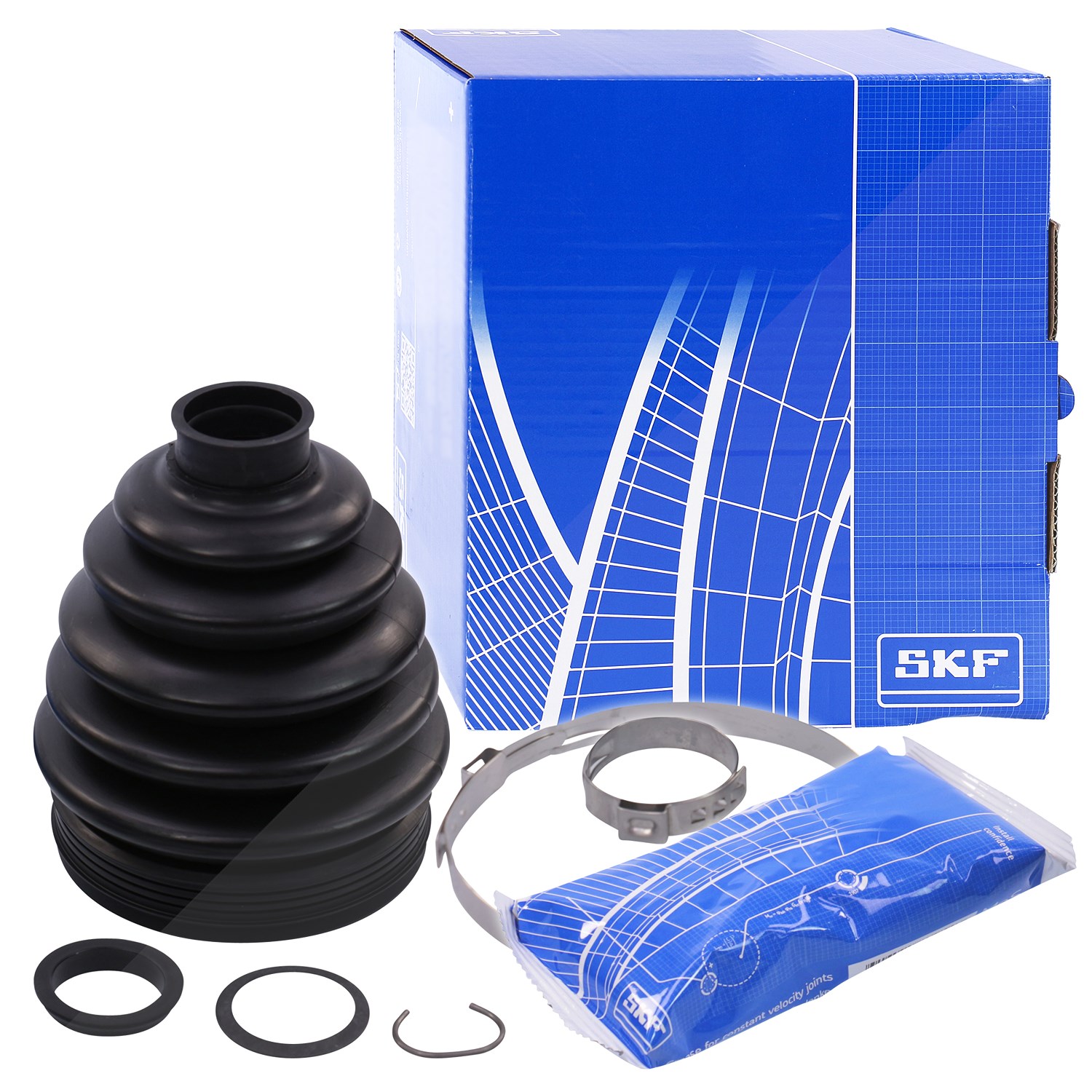 Skf Faltenbalgsatz, Antriebswelle [Hersteller-Nr. VKJP3158] für Skoda, Seat, VW, Audi