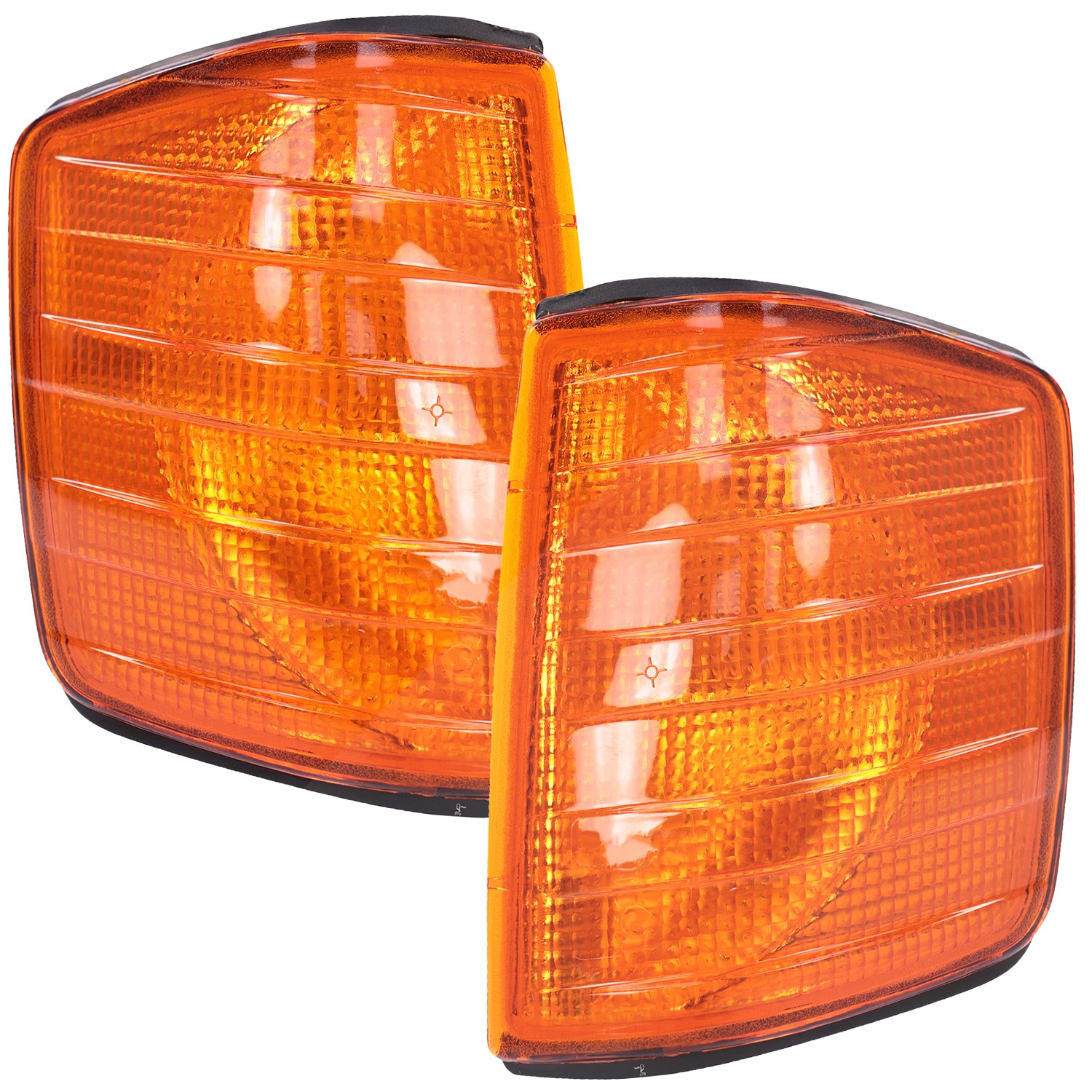 Bestprice 2x Blinker gelb vorne mit Lampenträger [Hersteller-Nr. 31322012] für Mercedes-Benz