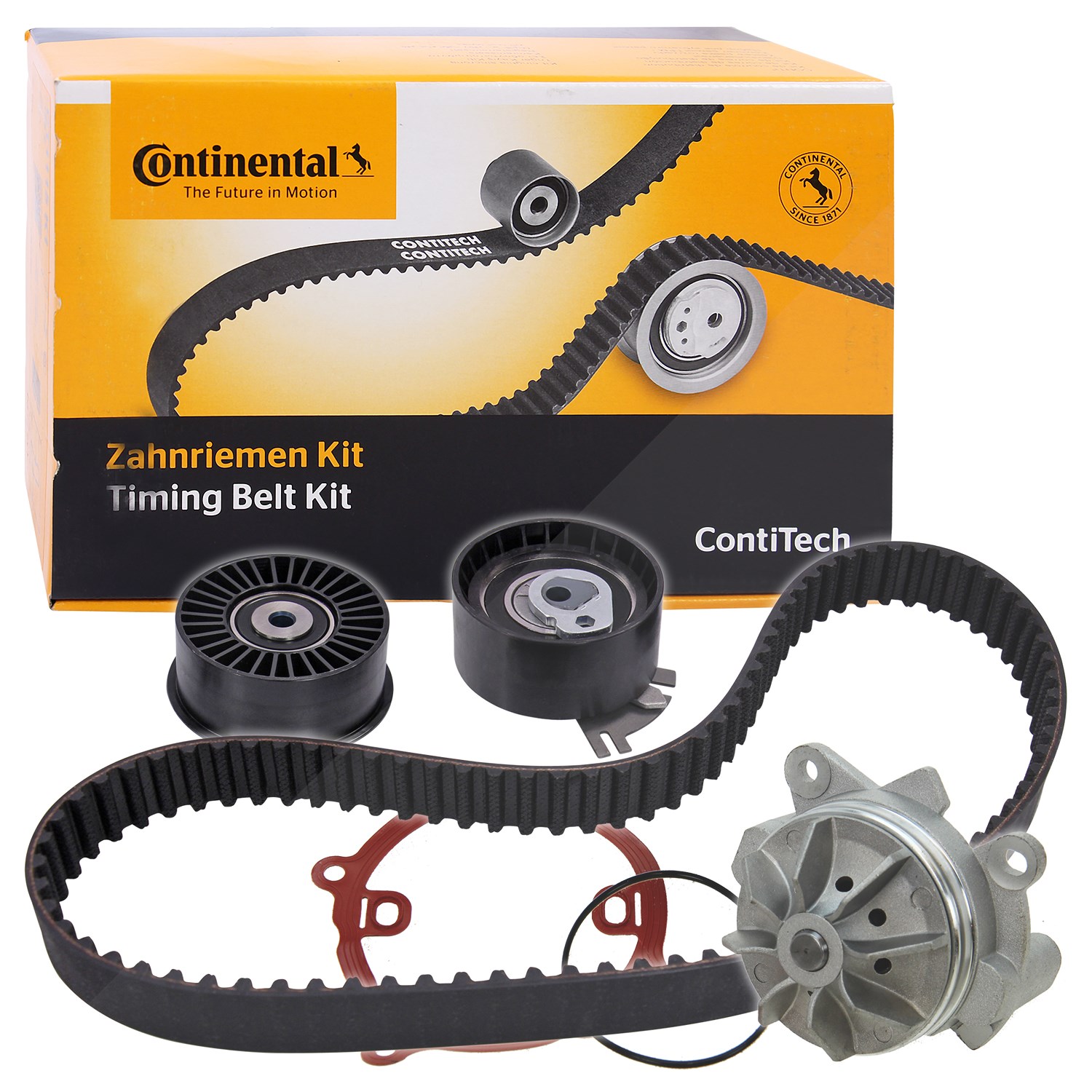 Continental Ctam Satz CONTITECH Zahnriemen +Wapu [Hersteller-Nr. 34005474] für Nissan, Renault, Opel